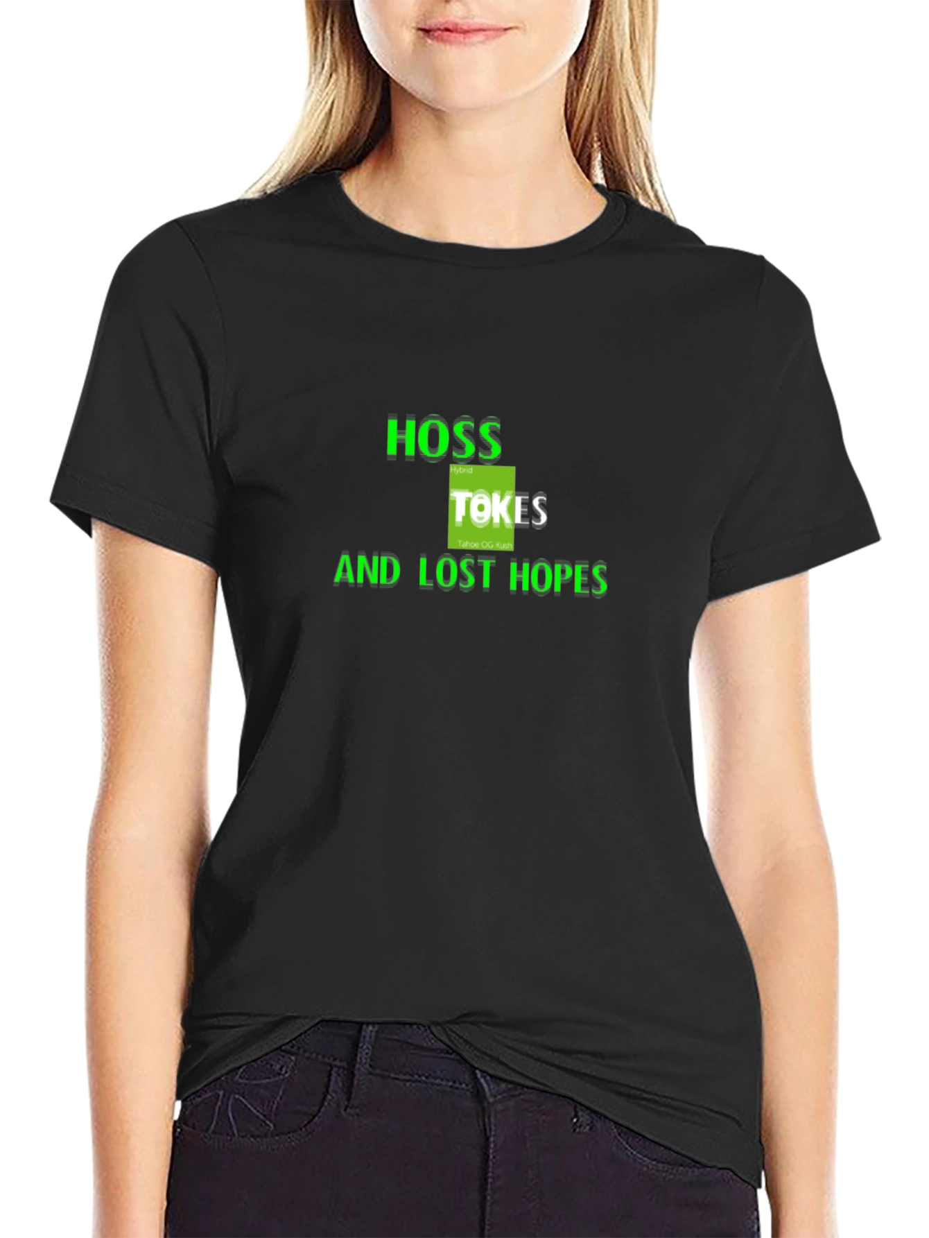 HOSS Tokes Black Graphic T-Shirt