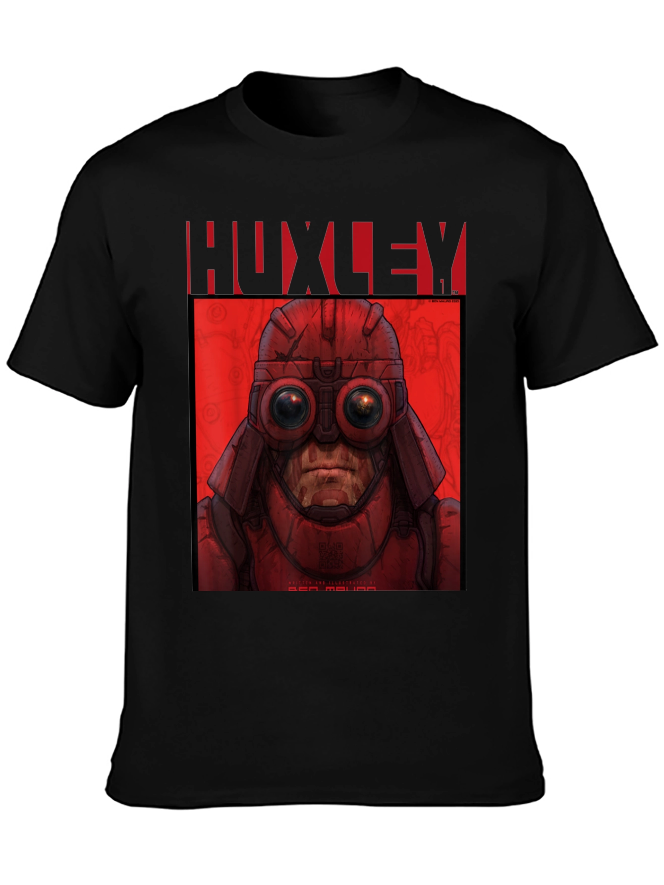HUXLEY Red MAU MAU Graphic T-Shirt