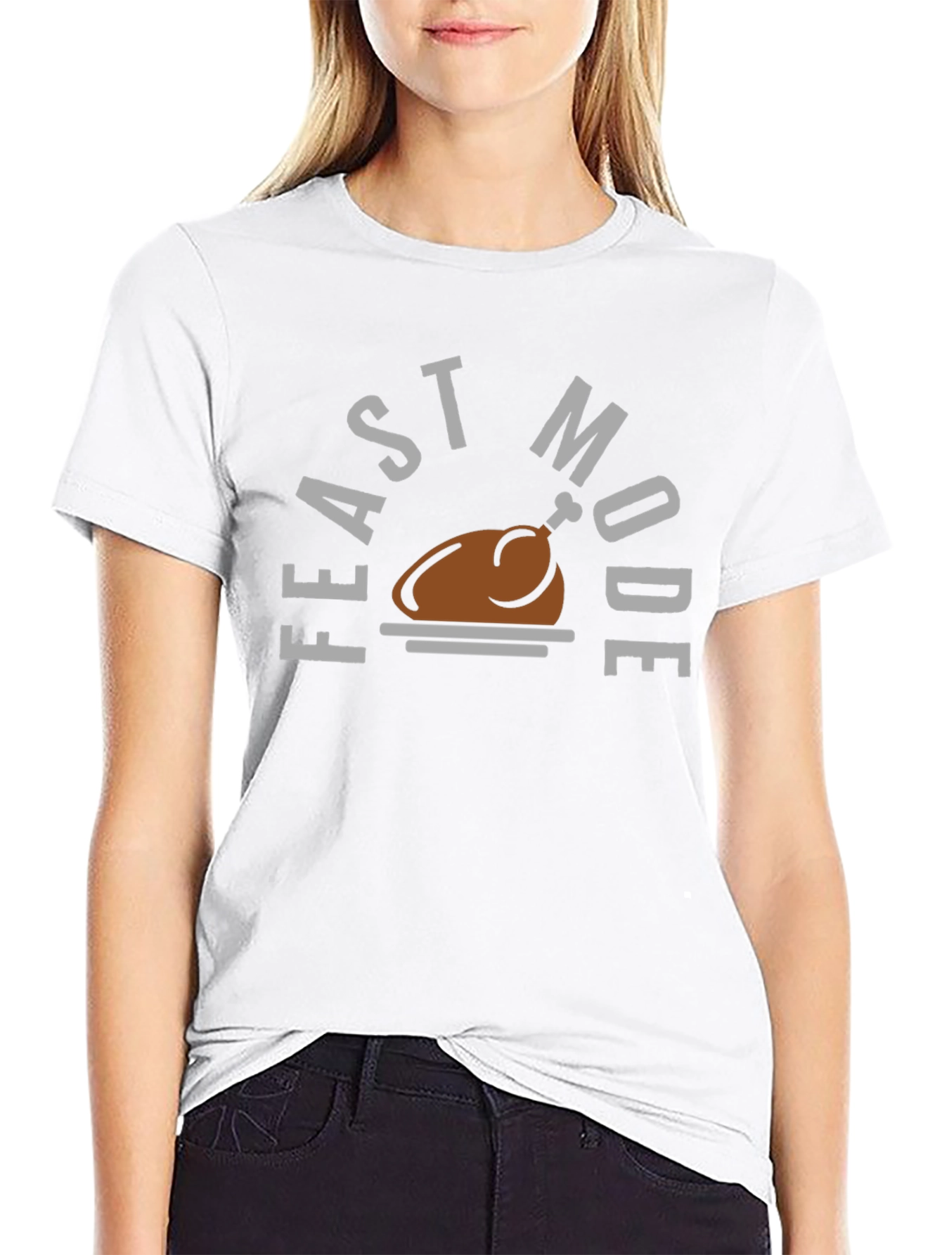 Feast Mode Thanksgiving Graphic Tee