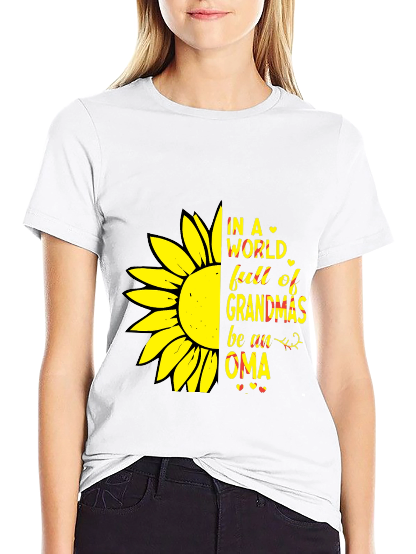 Sunflower Oma T-Shirt: Grandmas with Style!