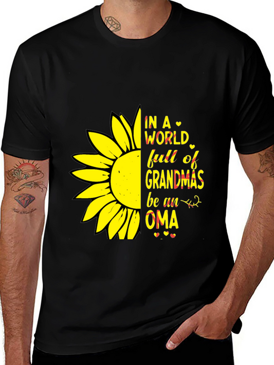 Sunflower Oma T-Shirt: Grandmas with Style!