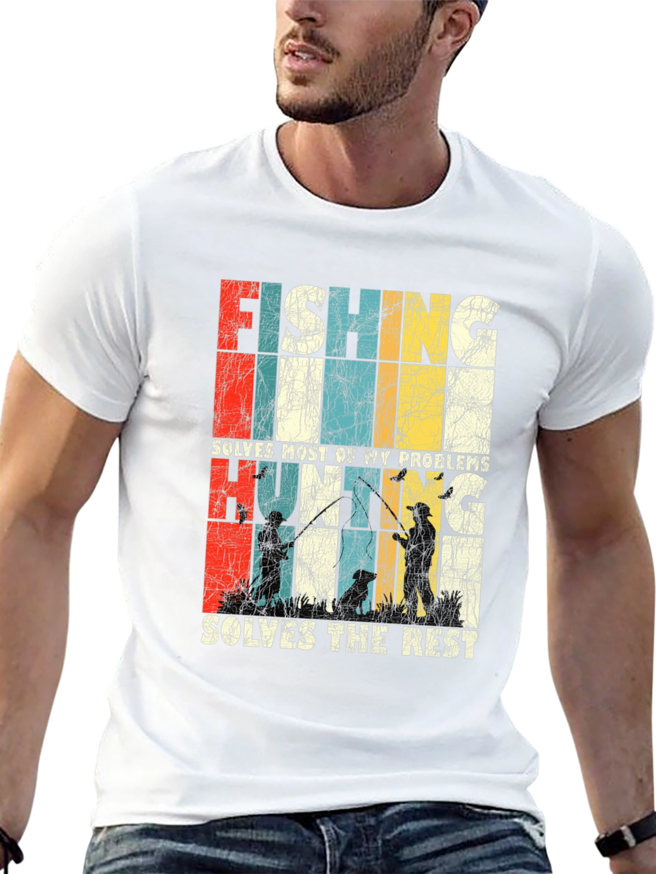 Fishing Hunting Problems Solved T-Shirt