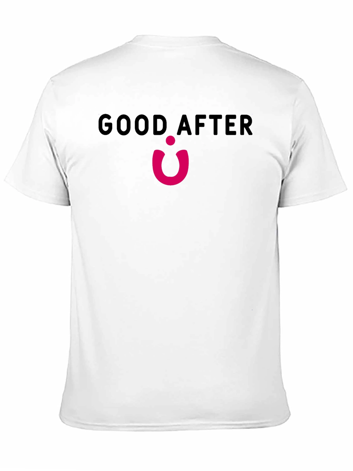 Good After Pink Logo Black T-Shirt