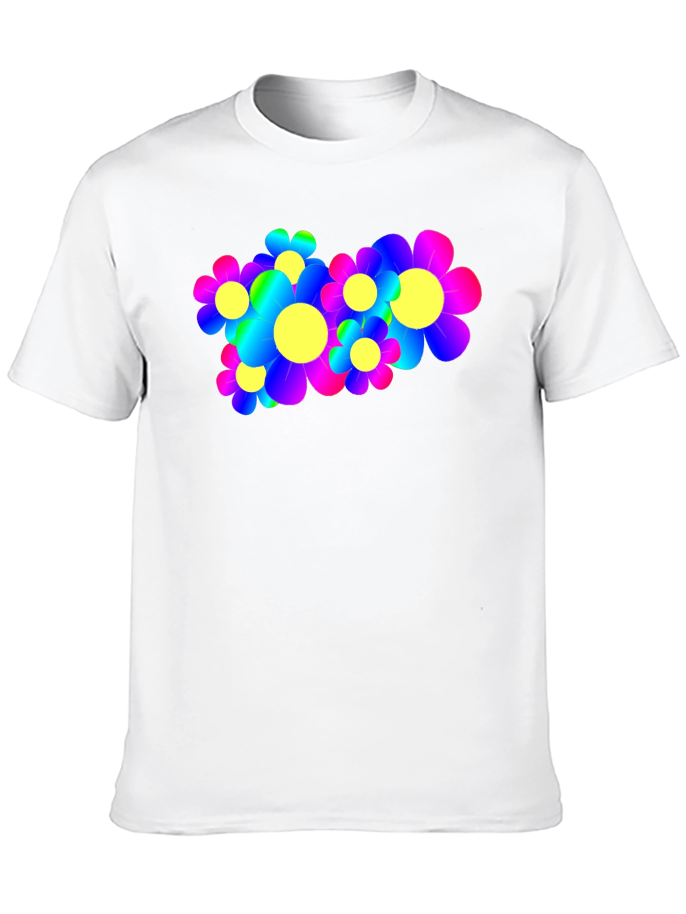 Psychedelic Flower Power Graphic Tee