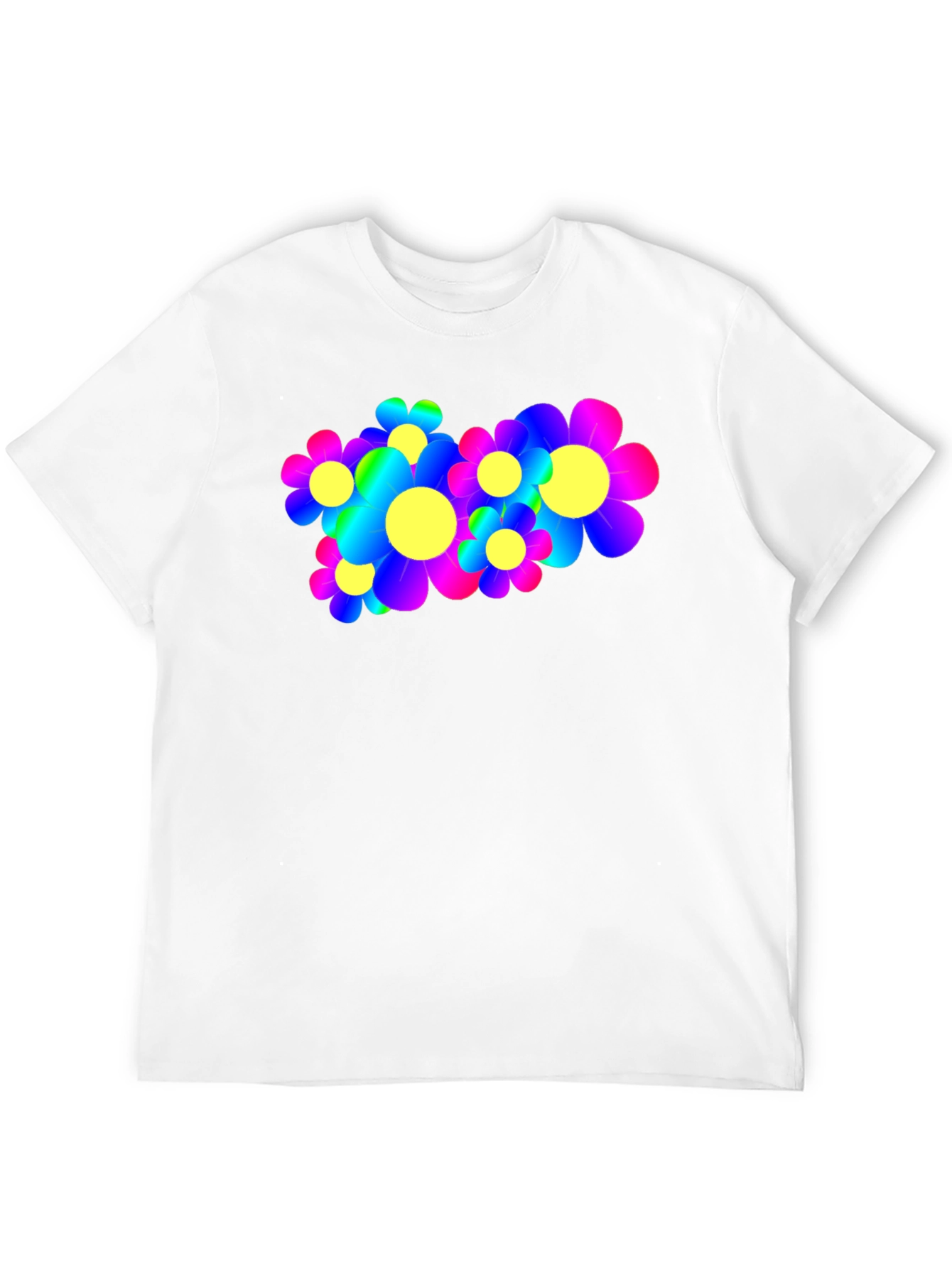 Psychedelic Flower Power Graphic Tee