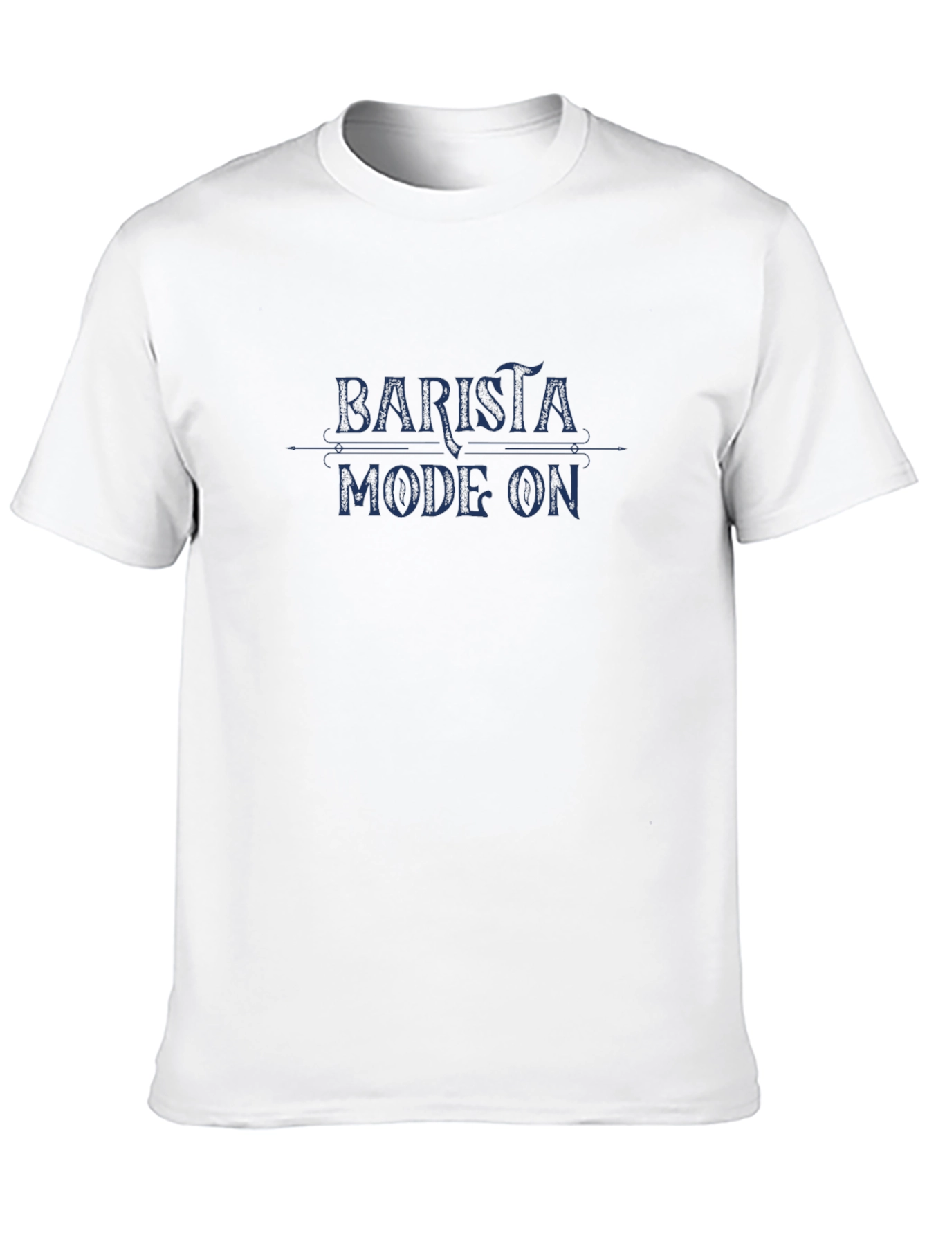 Barista Mode On Graphic T-Shirt - Black