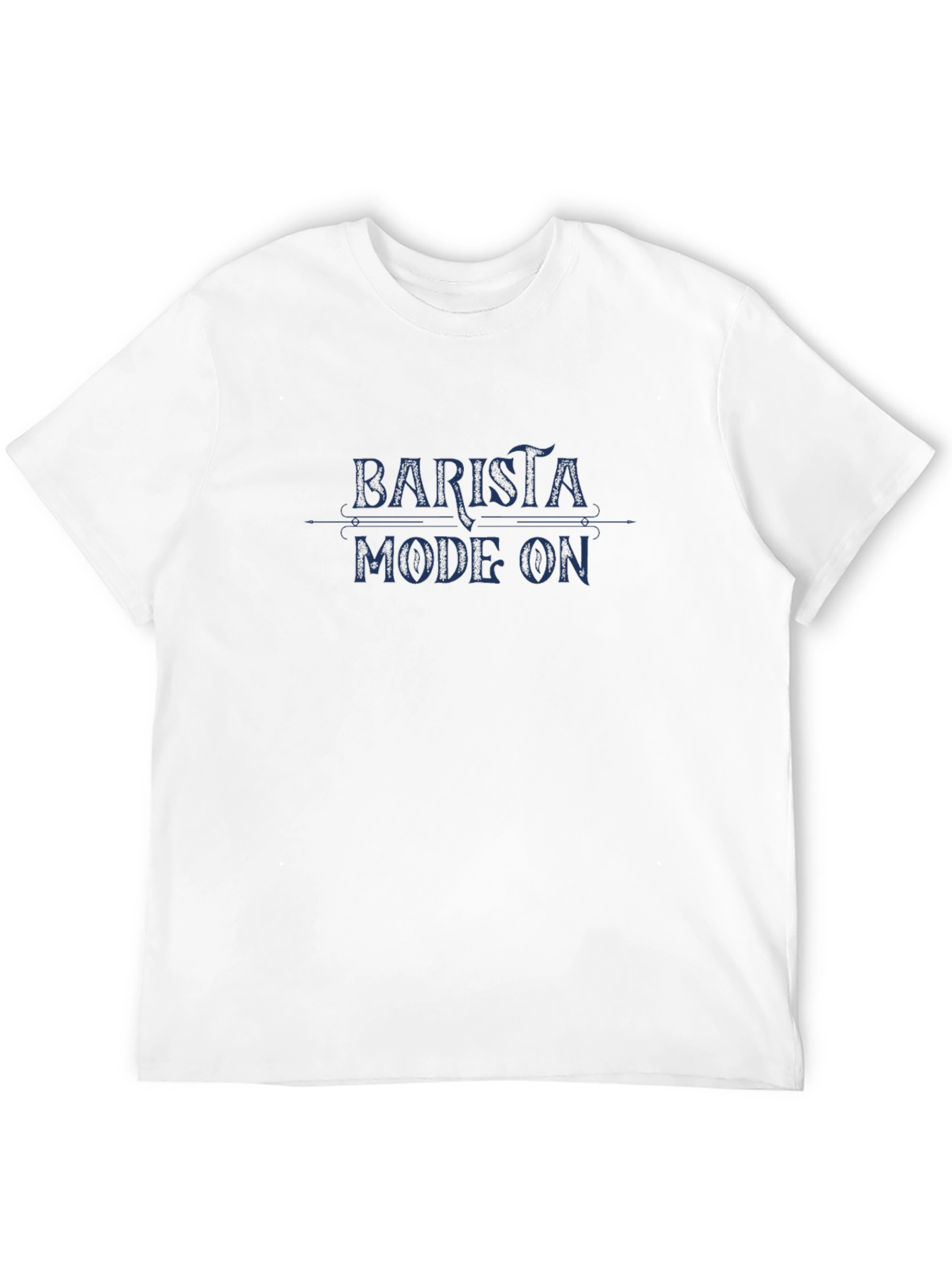 Barista Mode On Graphic T-Shirt - Black