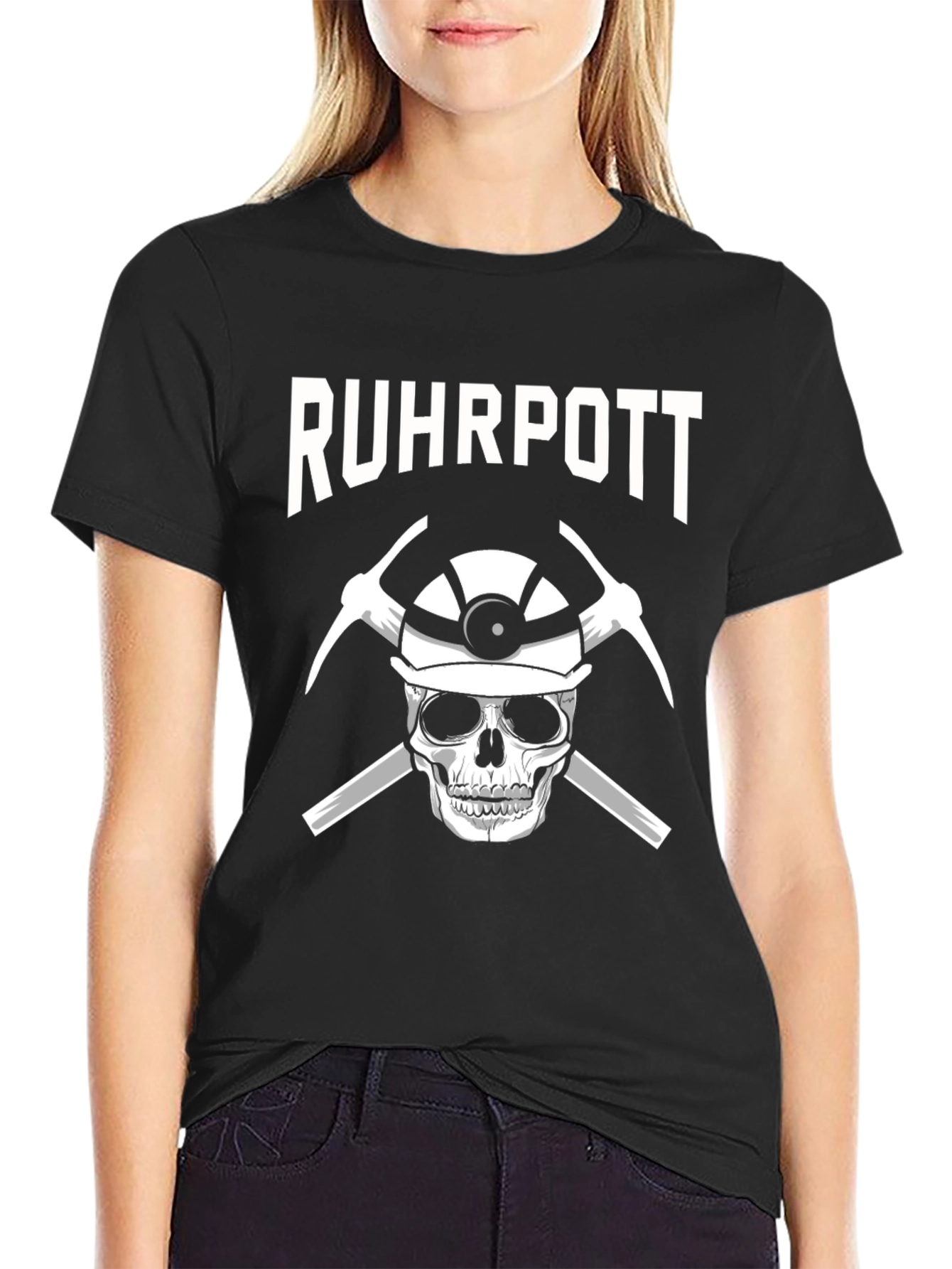 Ruhrpott Miner Skull T-Shirt