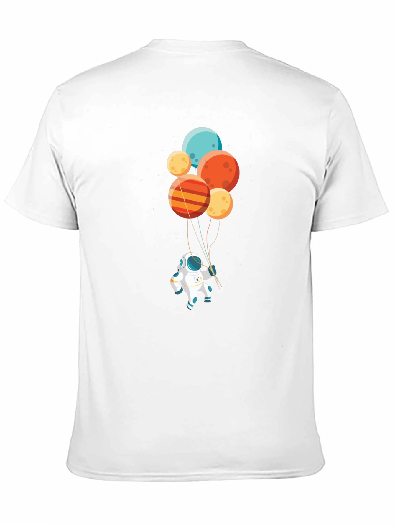 Astronaut Balloons Graphic Tee - Unisex