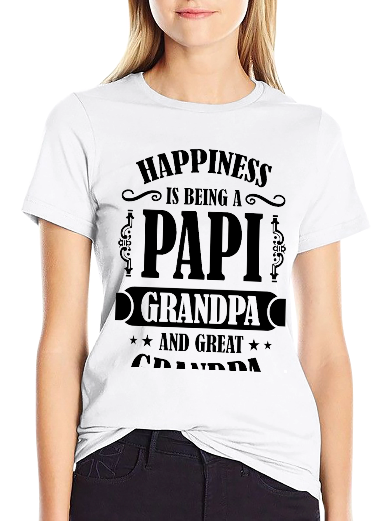 Papi Grandpa & Great Grandpa T-Shirt