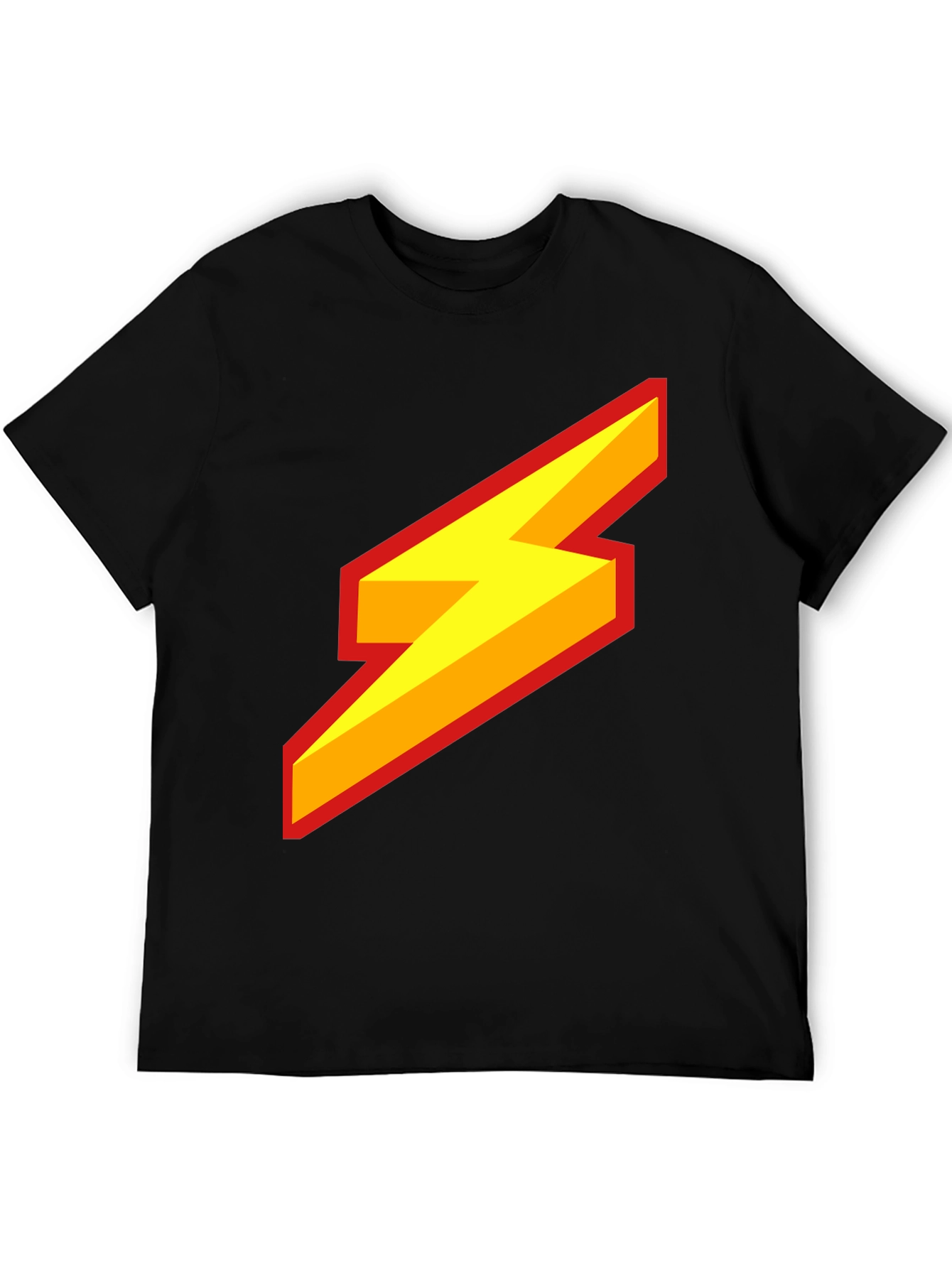 Lightning Bolt Graphic Tee - Bold Style