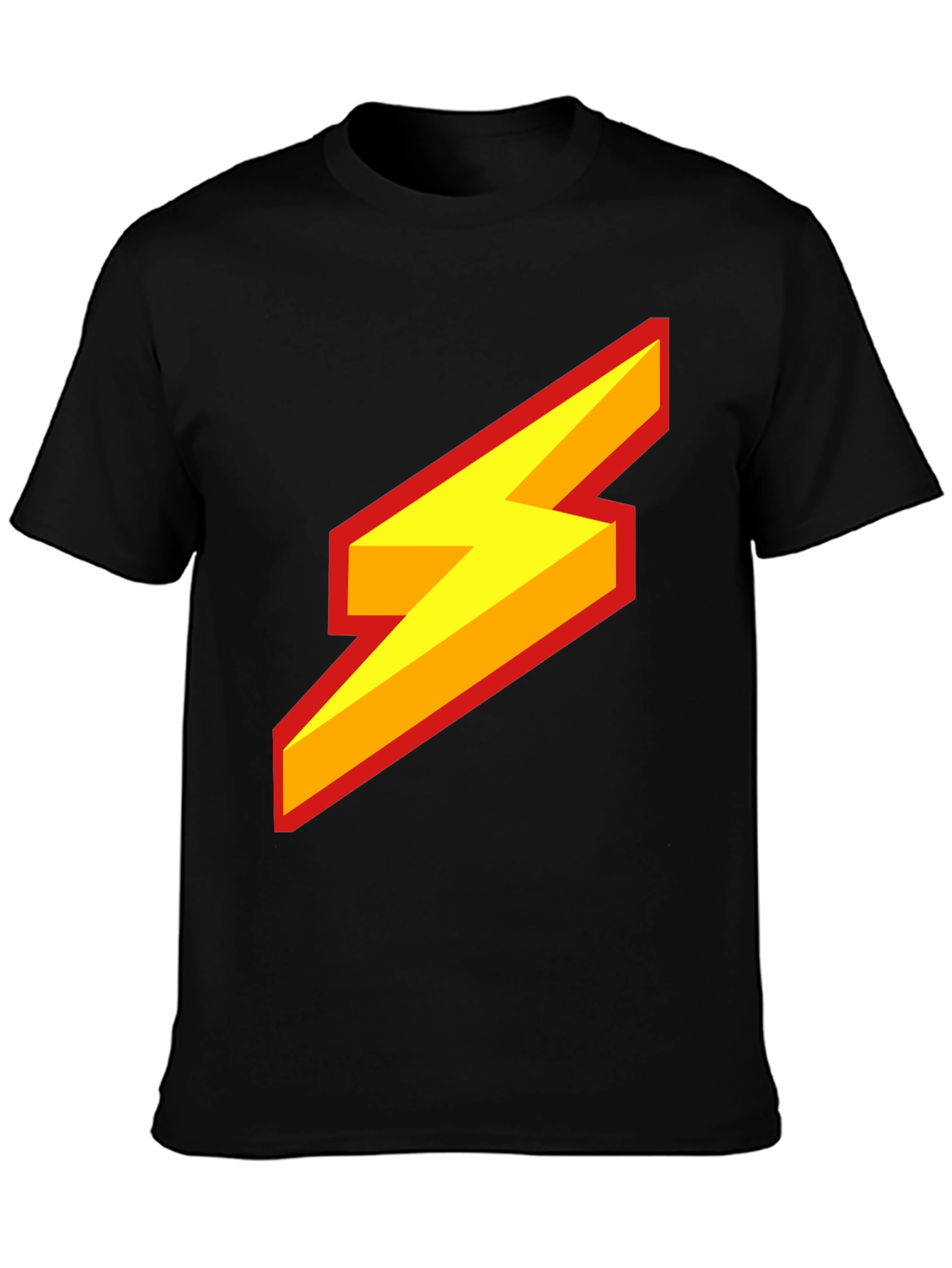 Lightning Bolt Graphic Tee - Bold Style