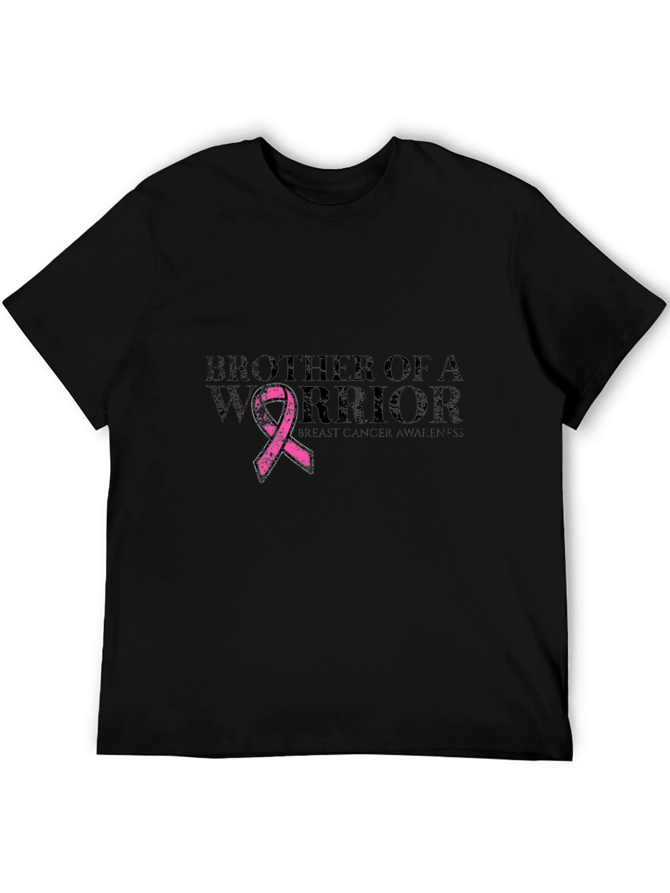 Brother of a Warrior Breast Cancer Awareness T-Shirt