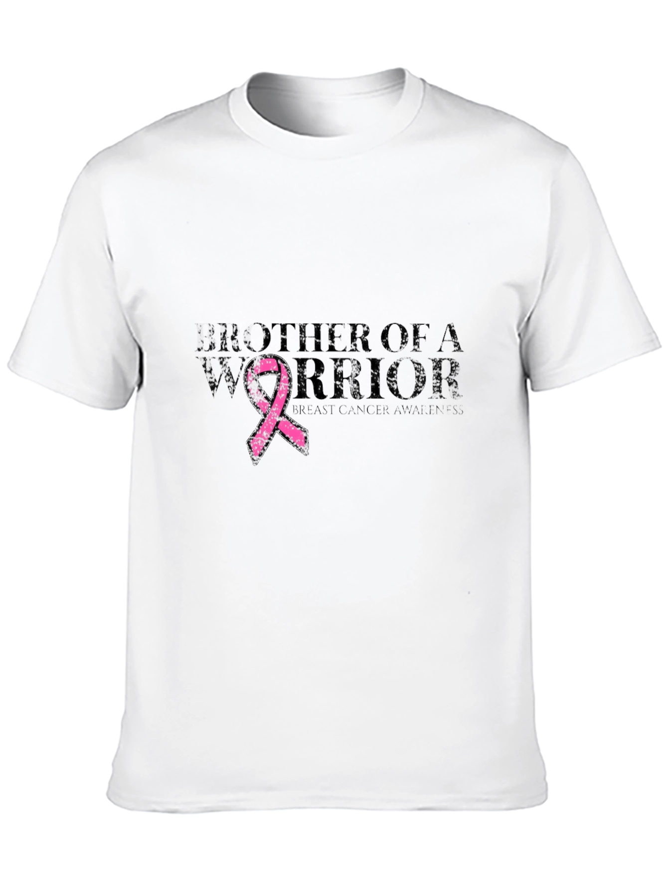 Brother of a Warrior Breast Cancer Awareness T-Shirt