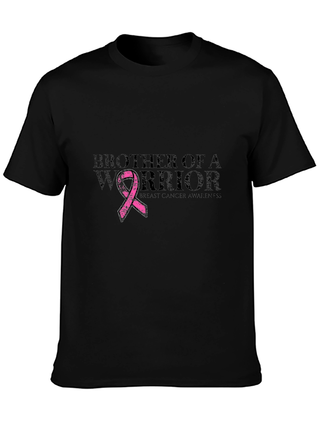 Brother of a Warrior Breast Cancer Awareness T-Shirt