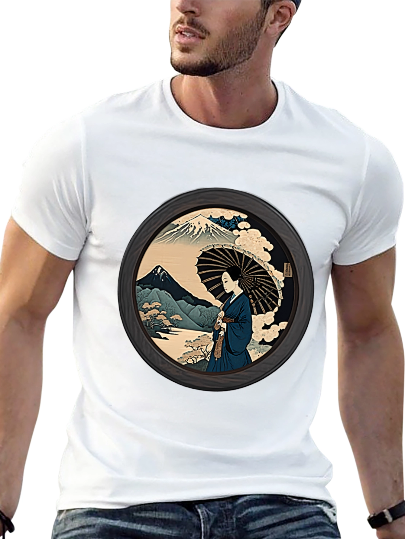 Japanese Art Graphic T-Shirt