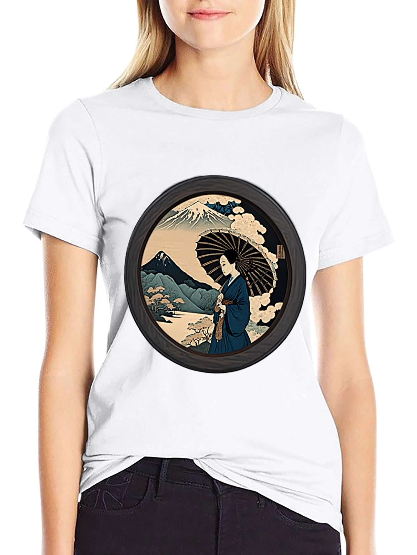 Japanese Art Graphic T-Shirt
