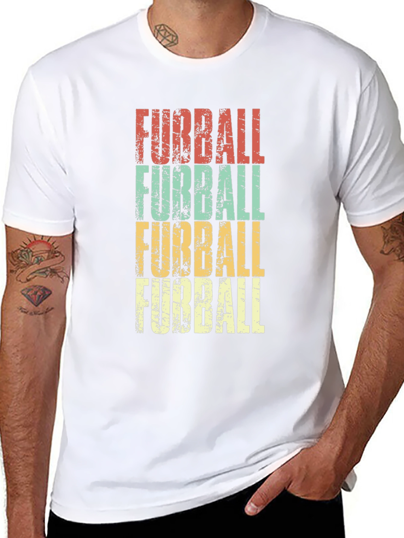 Furball Retro T-Shirt