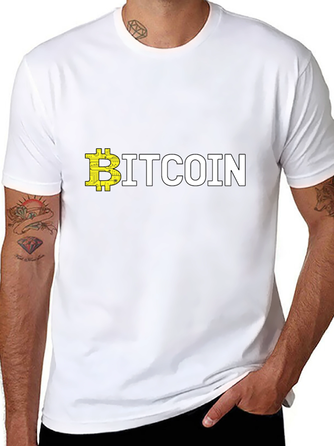 Bitcoin Graphic Tee - Crypto T-Shirt