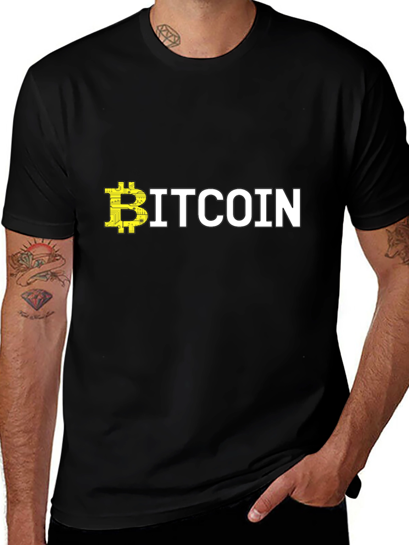 Bitcoin Graphic Tee - Crypto T-Shirt