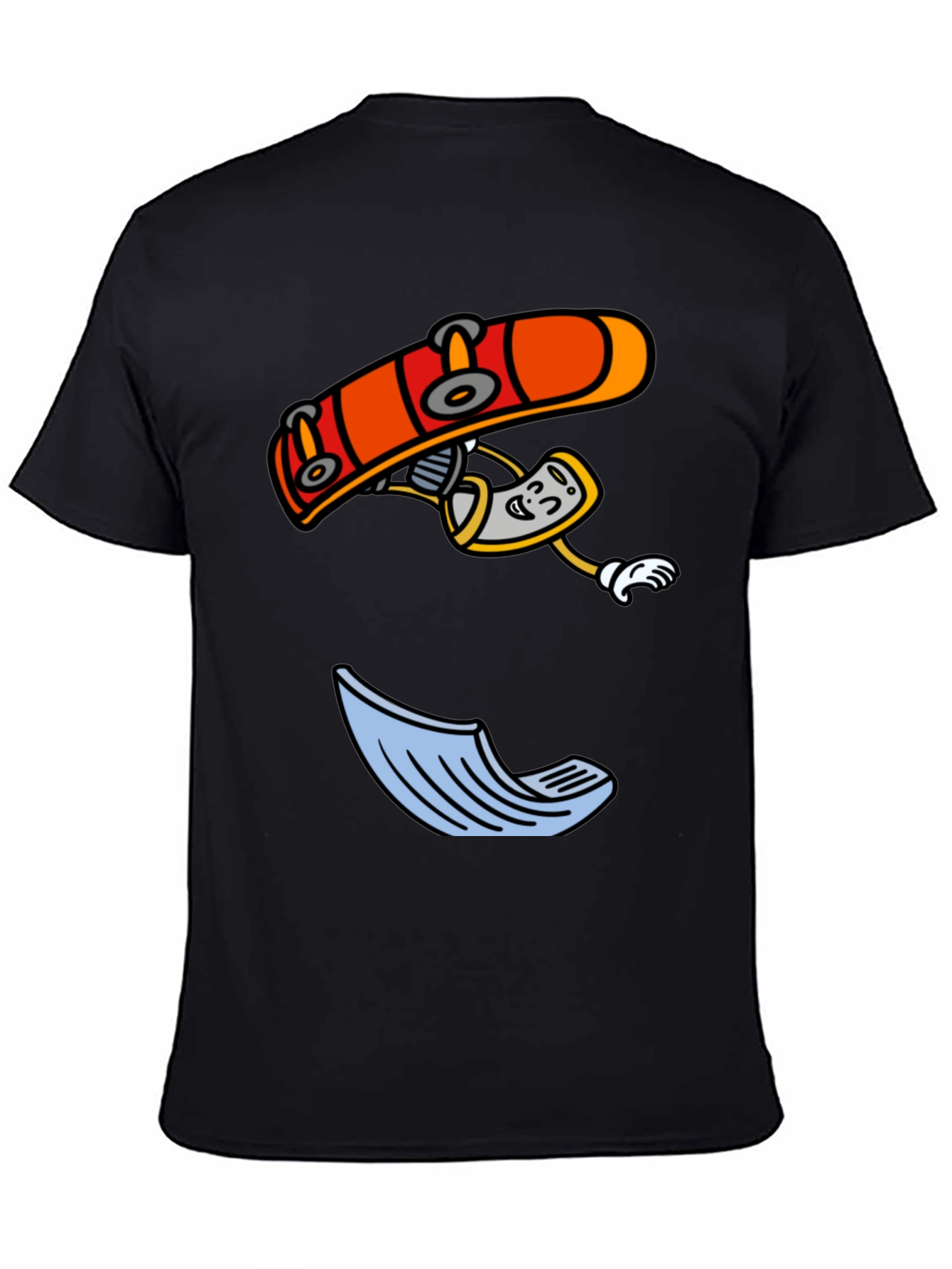 Skateboarding Cartoon T-Shirt