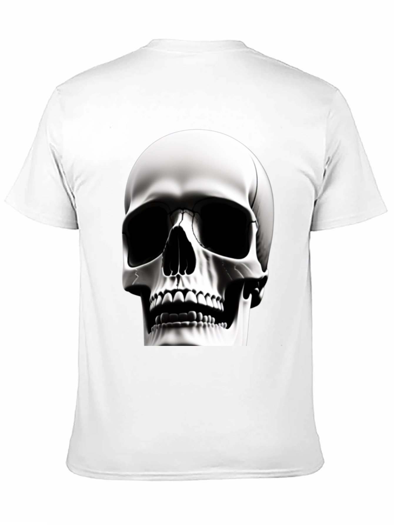 Skull Graphic Tee - Black T-Shirt for Men