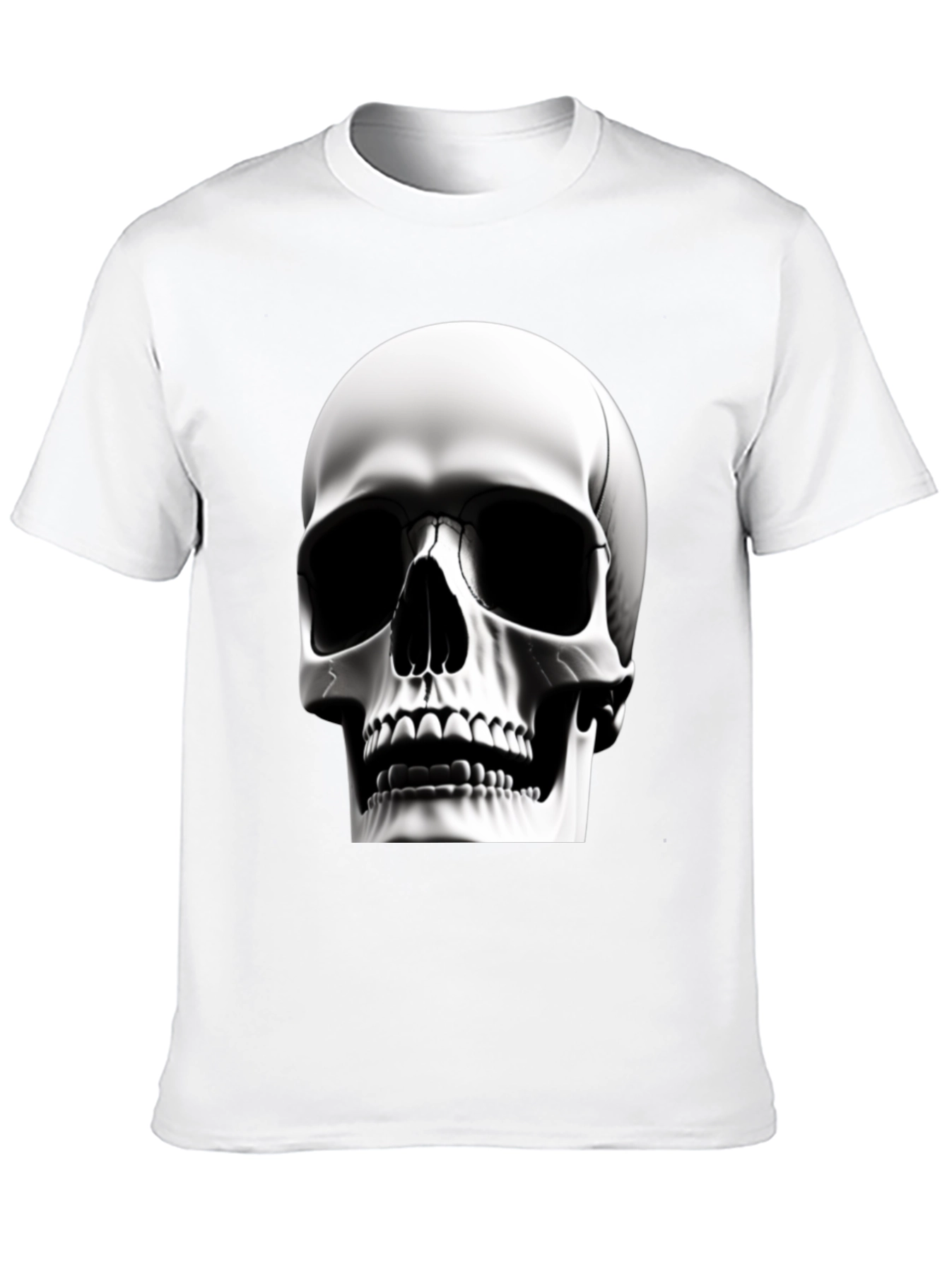 Skull Graphic Tee - Black T-Shirt for Men