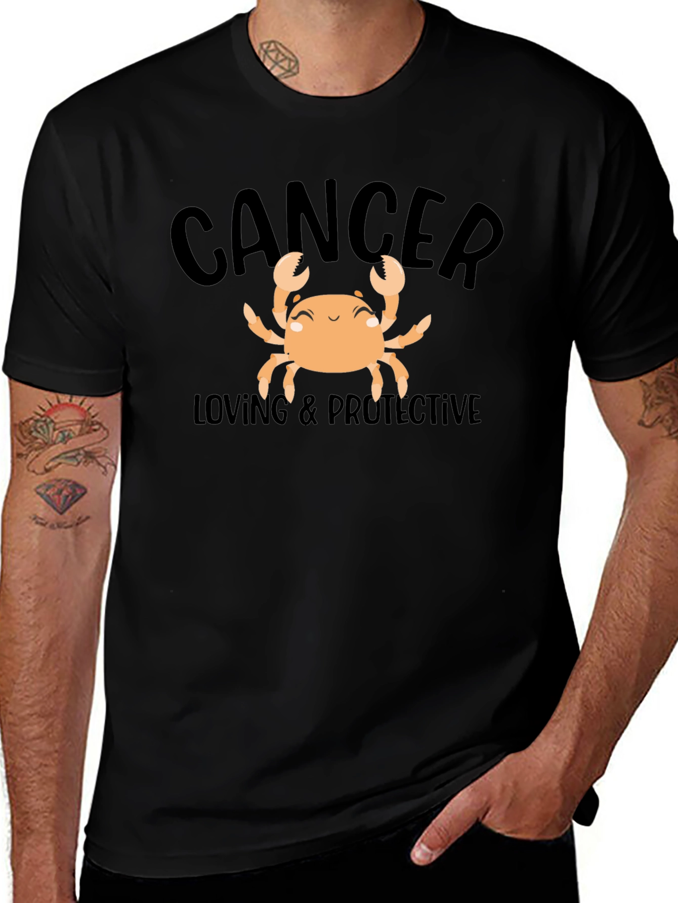 Cancer Zodiac T-Shirt - Loving and Protective