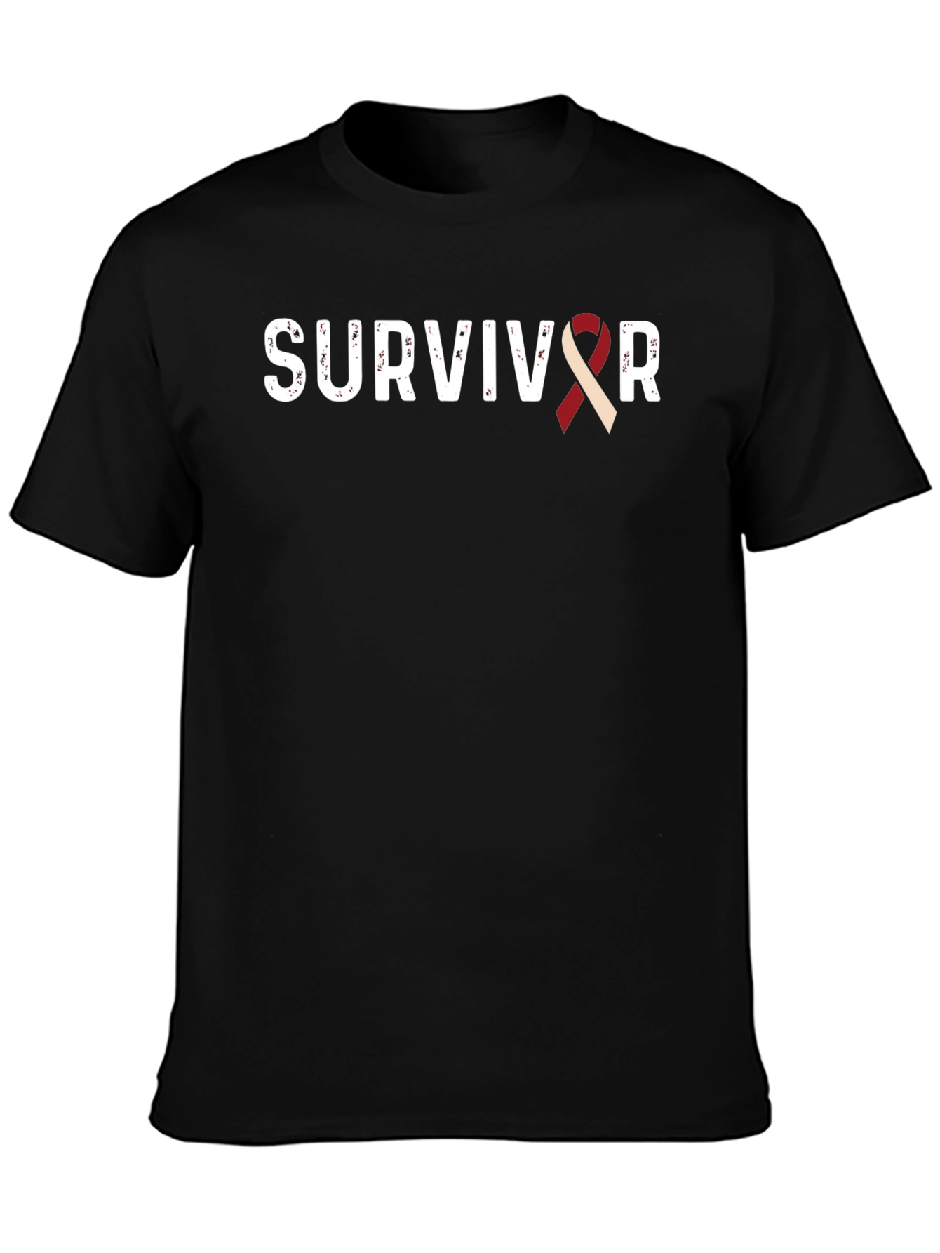 Survivor Ribbon Graphic T-Shirt