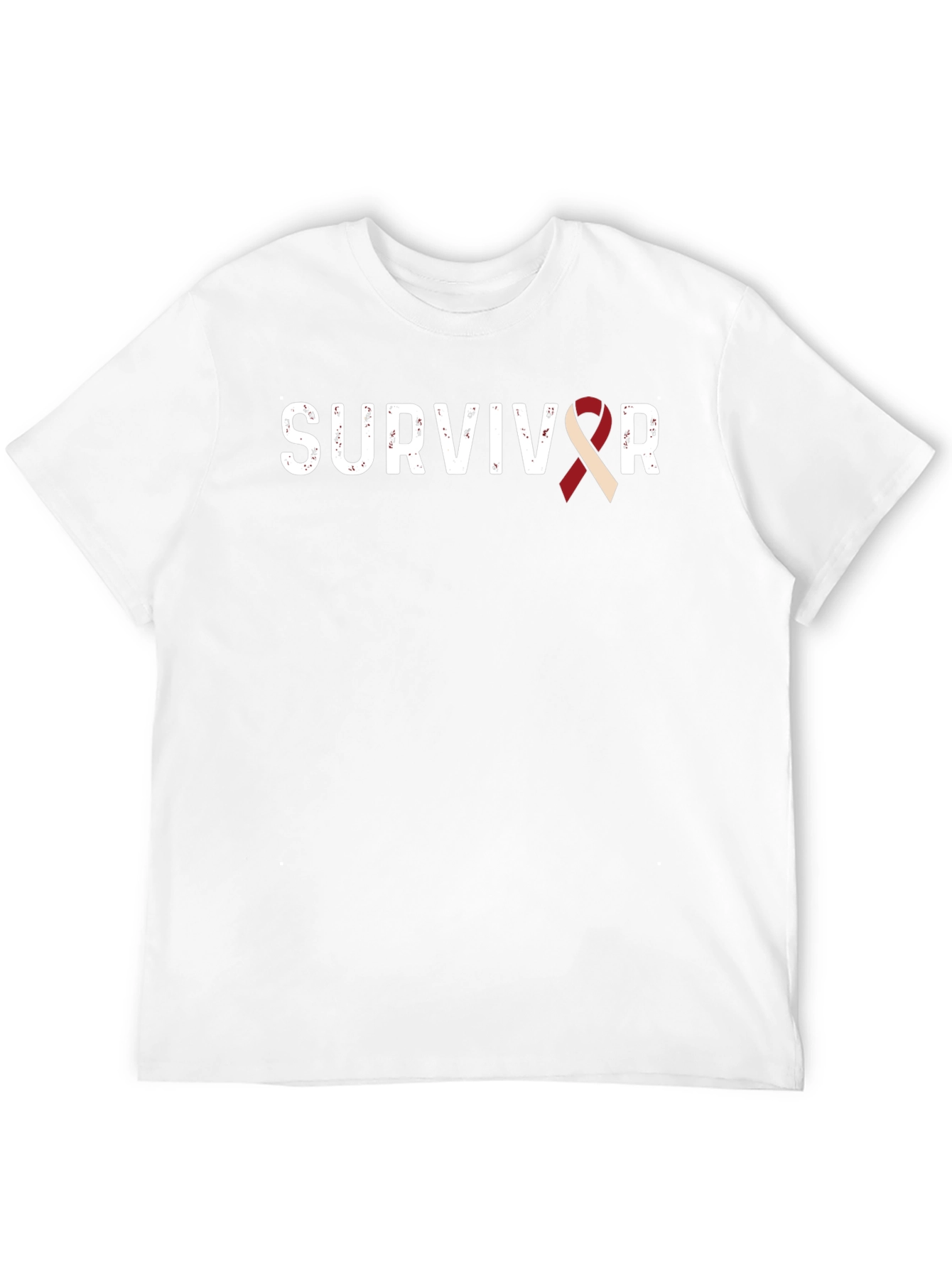 Survivor Ribbon Graphic T-Shirt