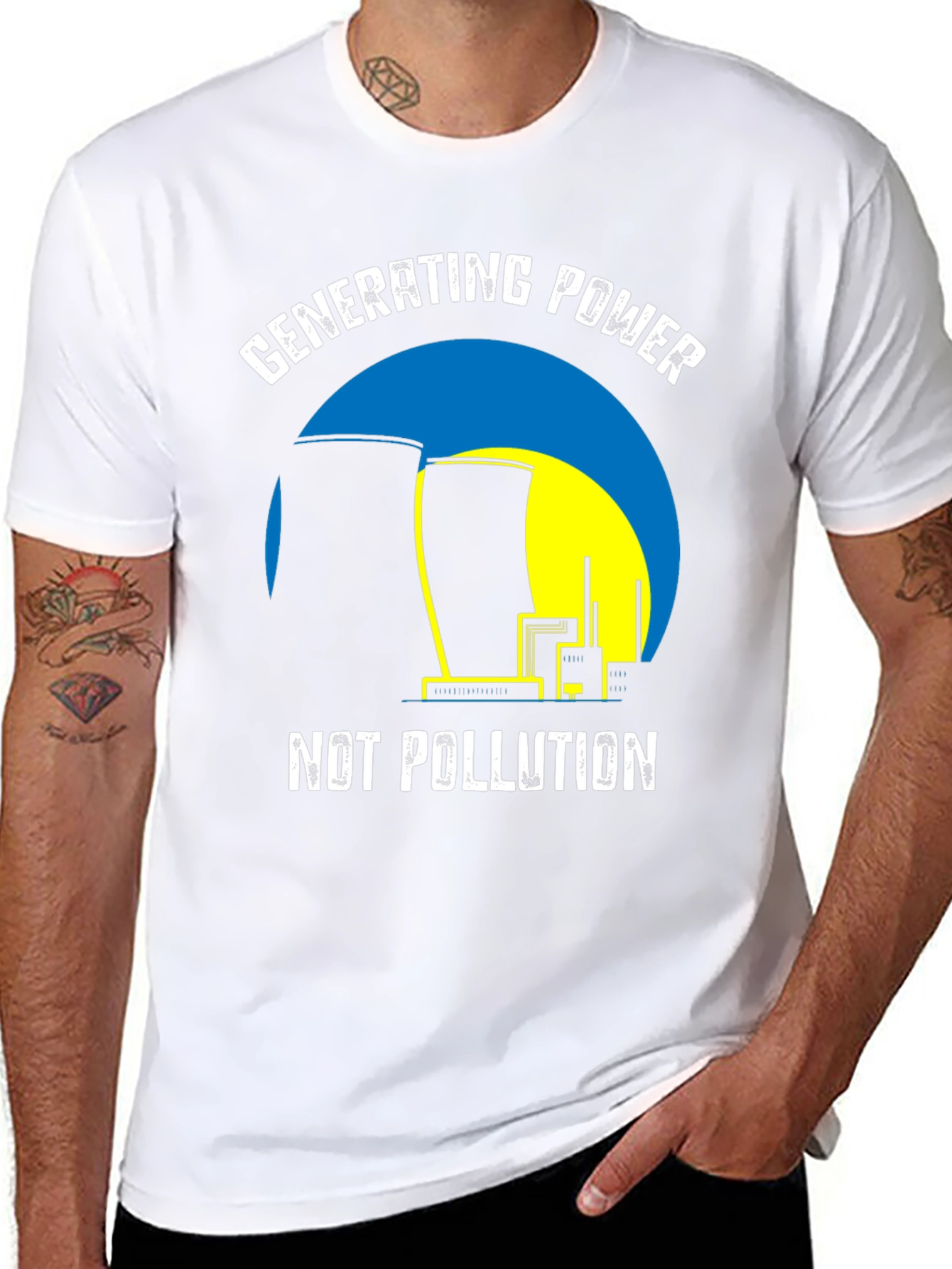 Generating Power T-Shirt - Ukraine Support Tee
