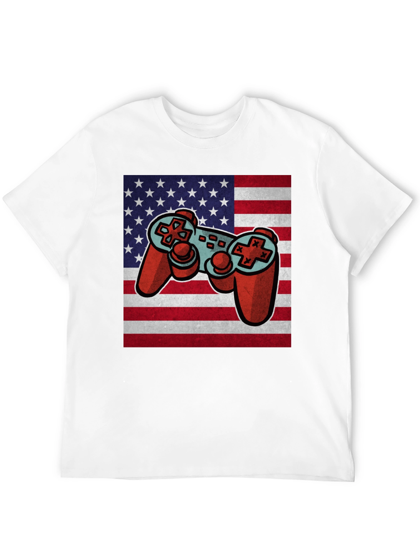 Gaming USA Flag T-Shirt