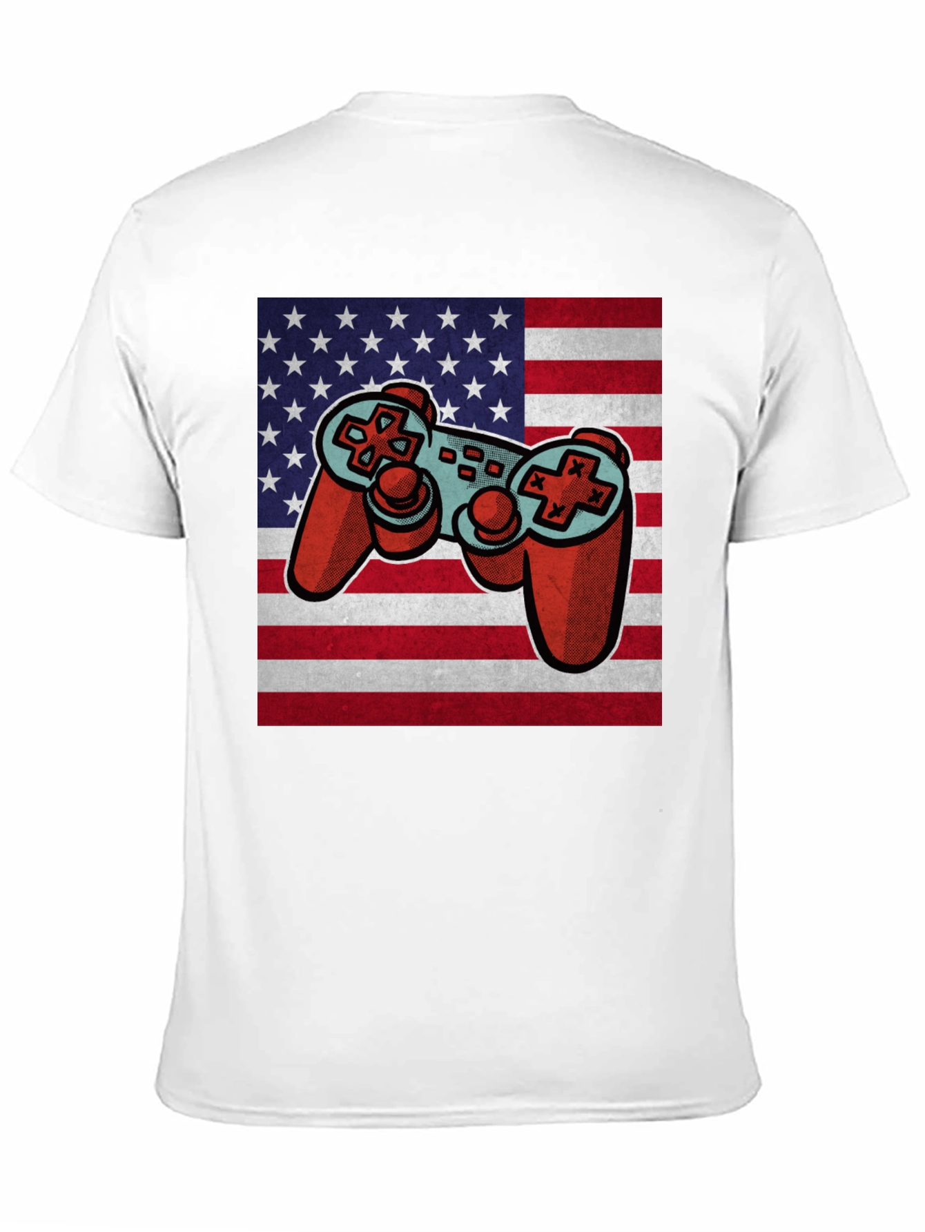 Gaming USA Flag T-Shirt