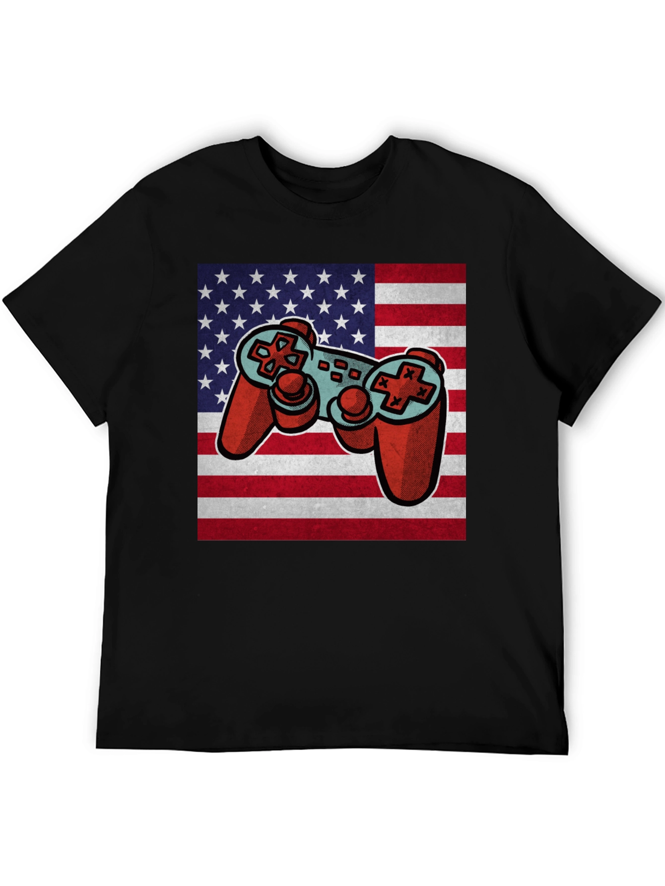 Gaming USA Flag T-Shirt