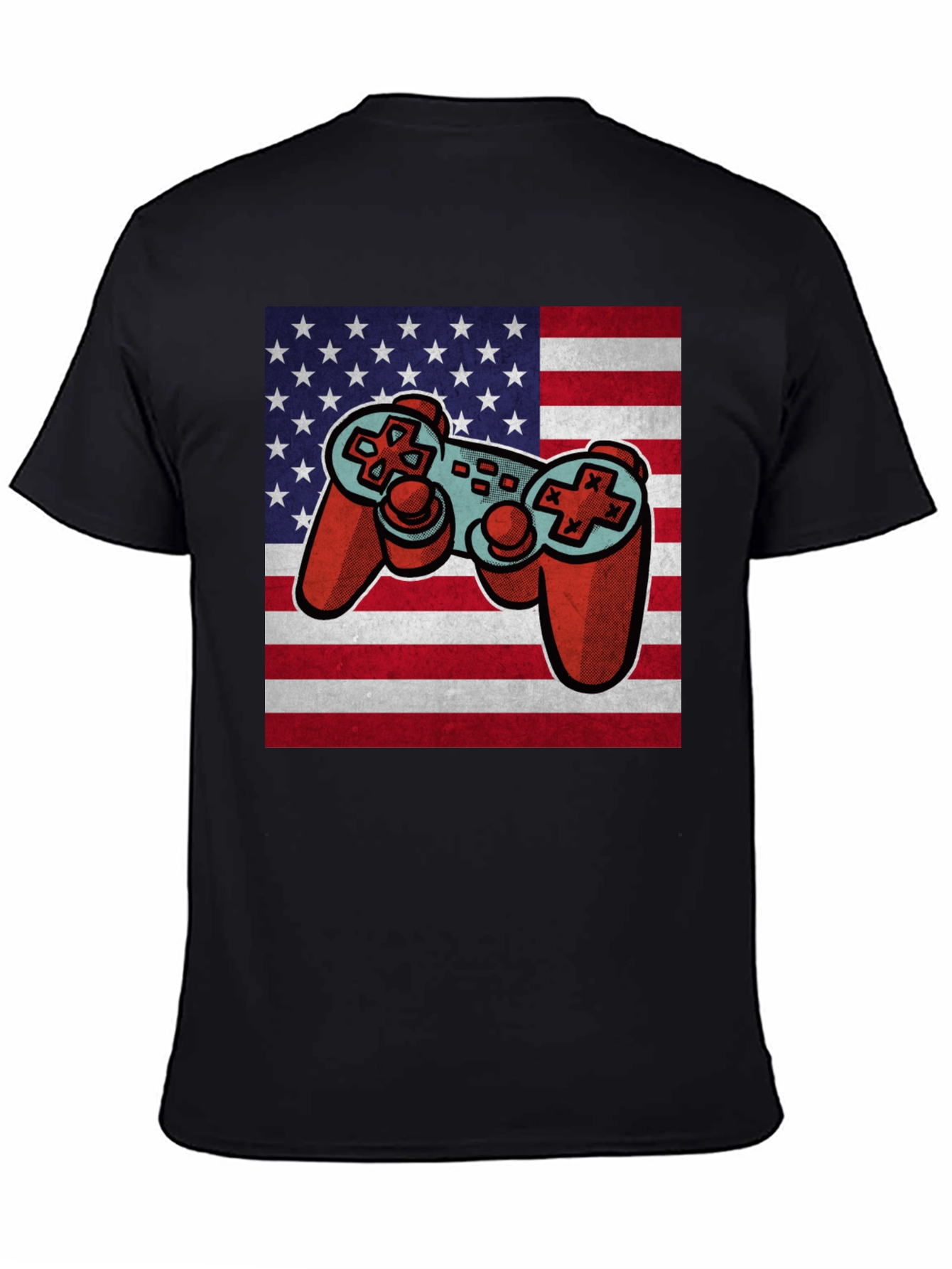 Gaming USA Flag T-Shirt