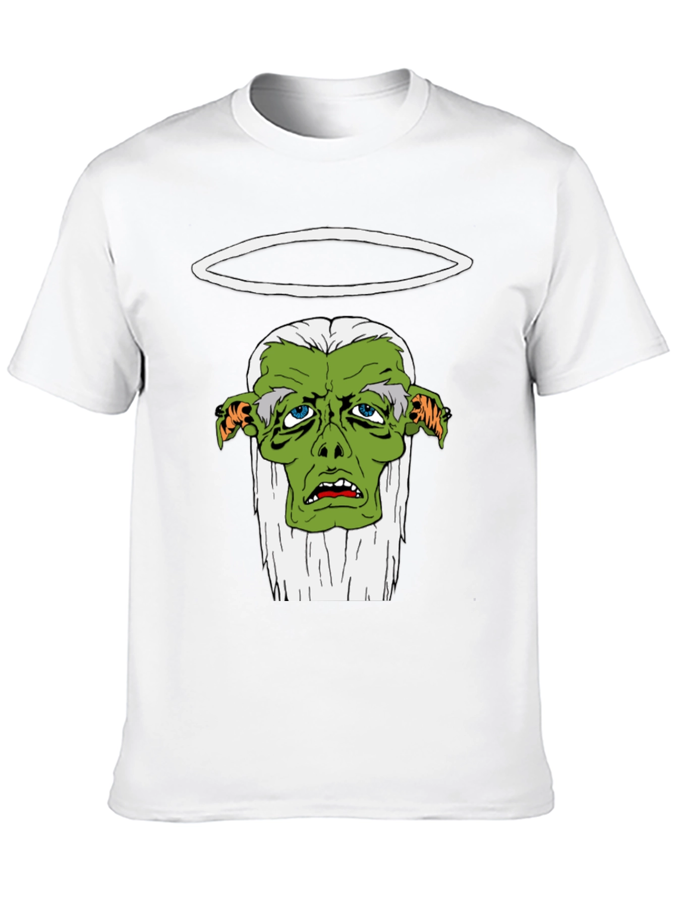 Black T-Shirt with Green Goblin Graphic