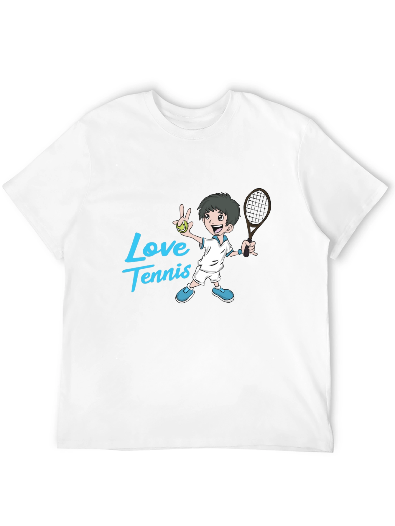 Love Tennis Graphic T-Shirt