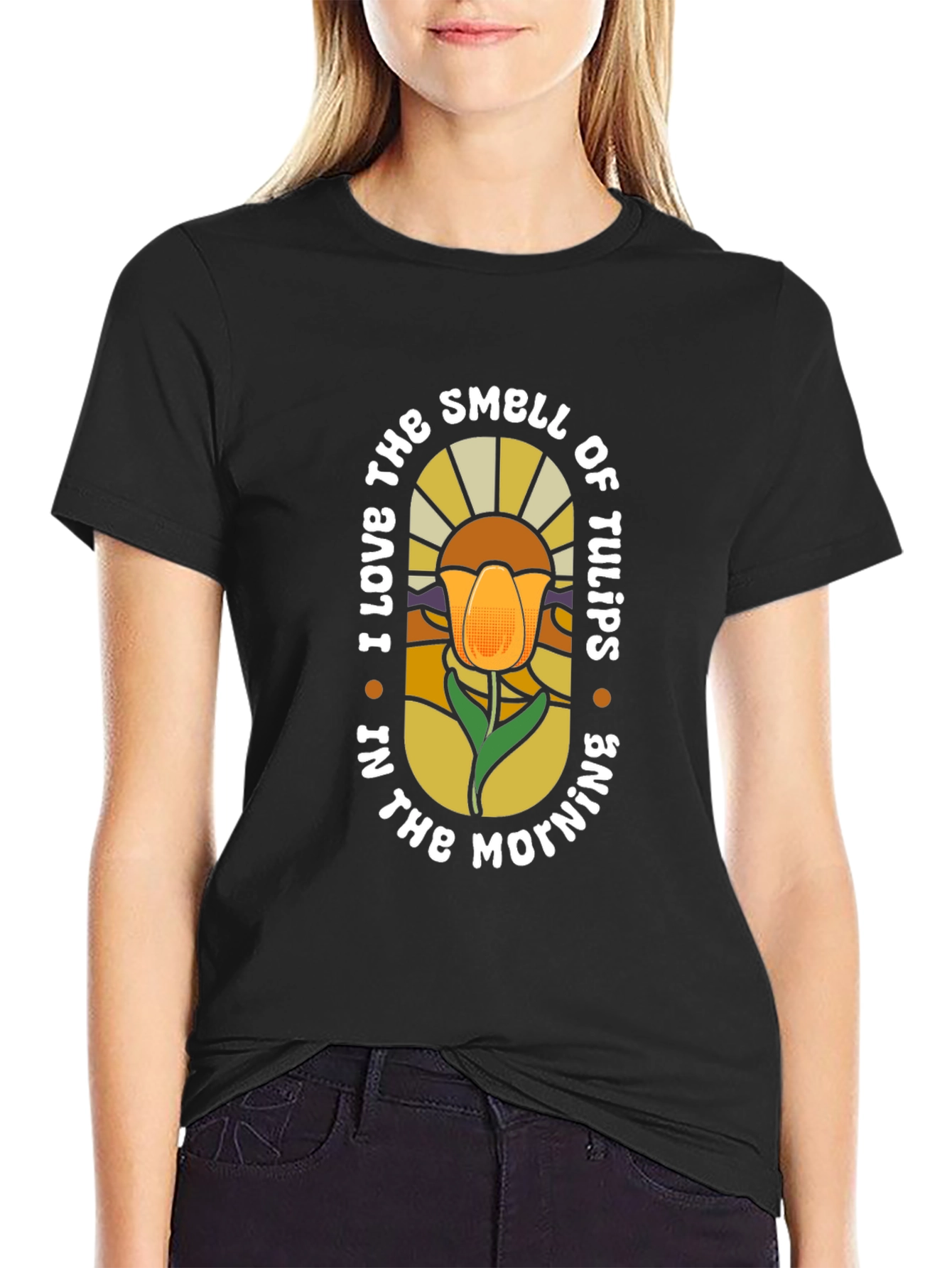 Smell of Tulips Graphic T-Shirt