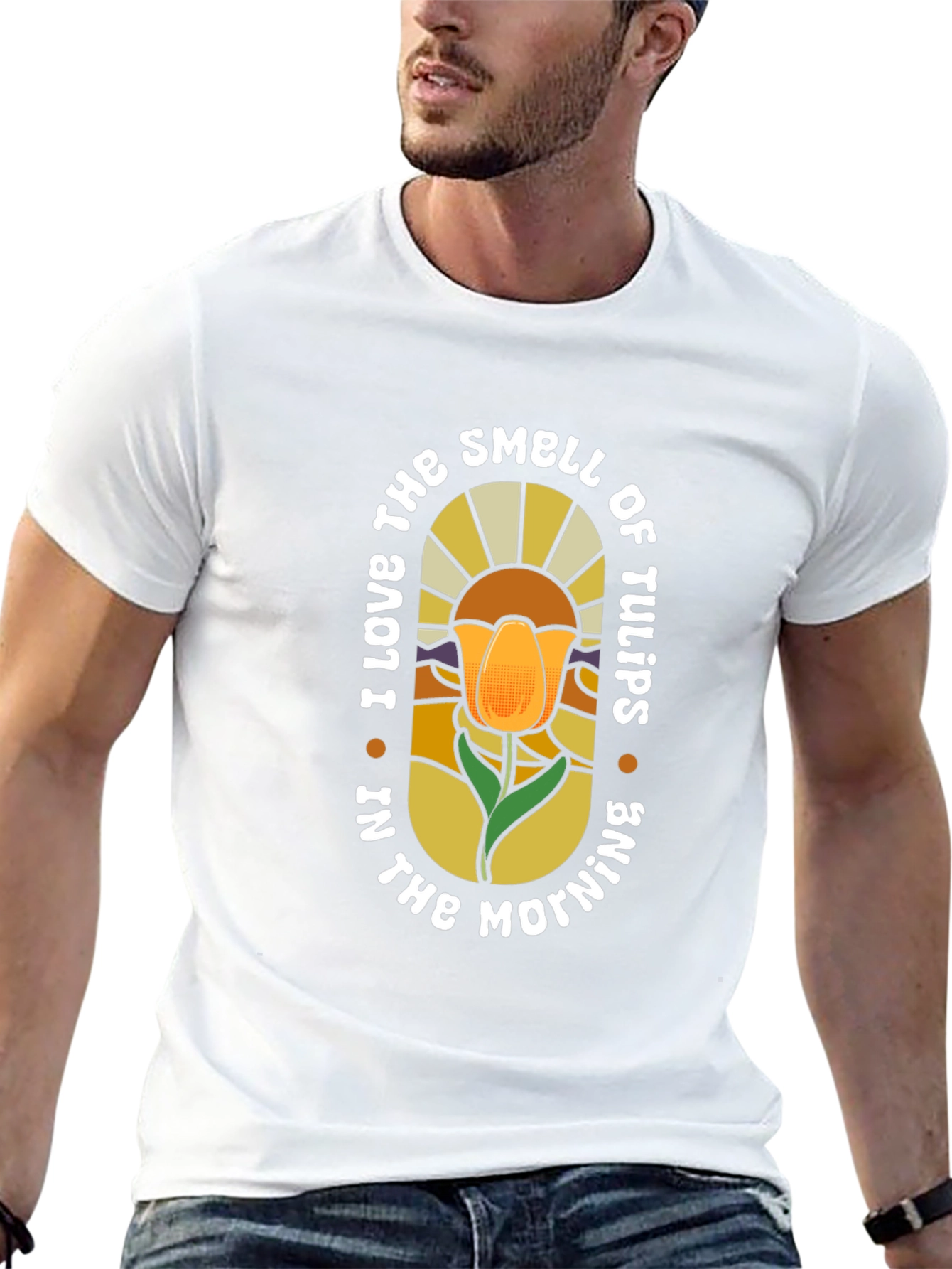 Smell of Tulips Graphic T-Shirt