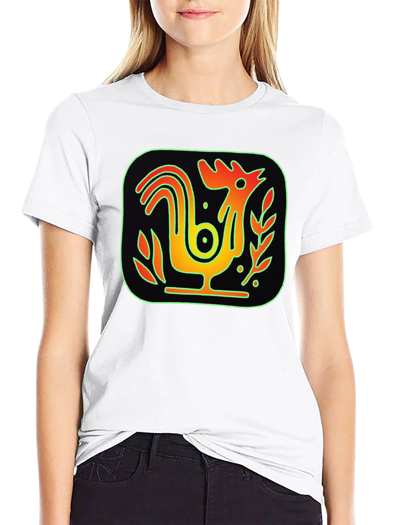 Rooster Graphic T-Shirt - Unique Design