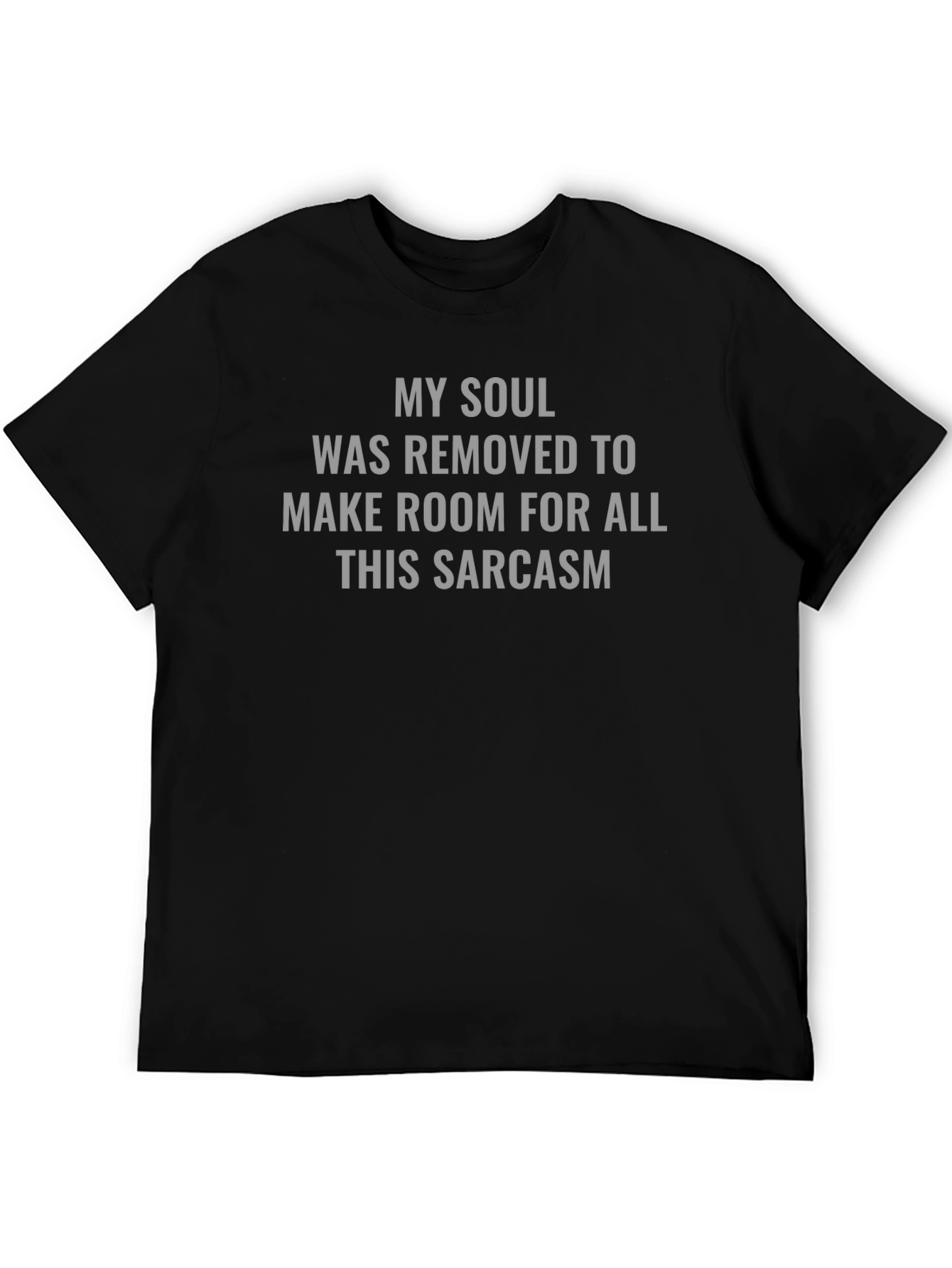 Sarcastic Soul Graphic Tee - Black