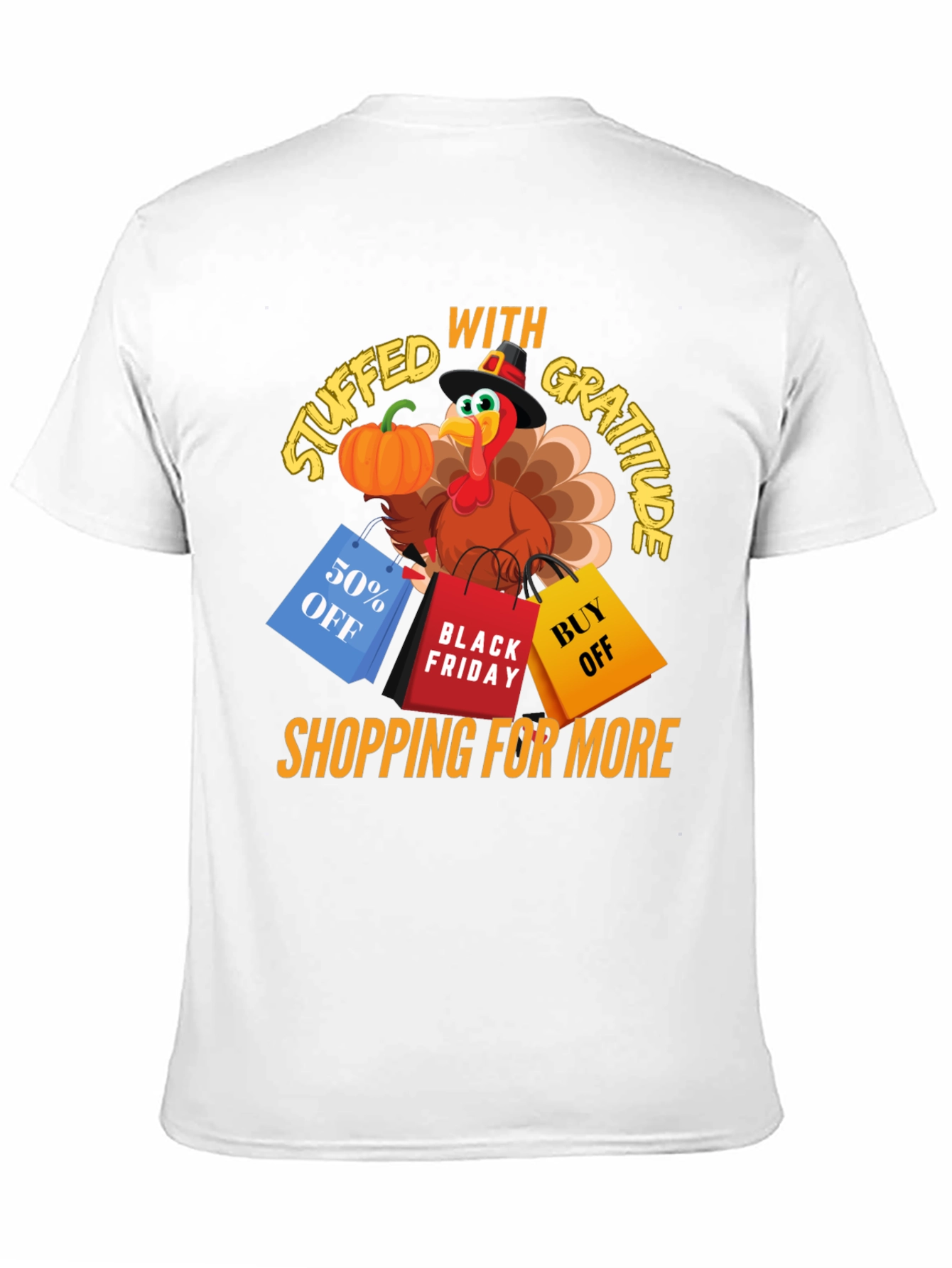 Thanksgiving Turkey Shopping T-Shirt