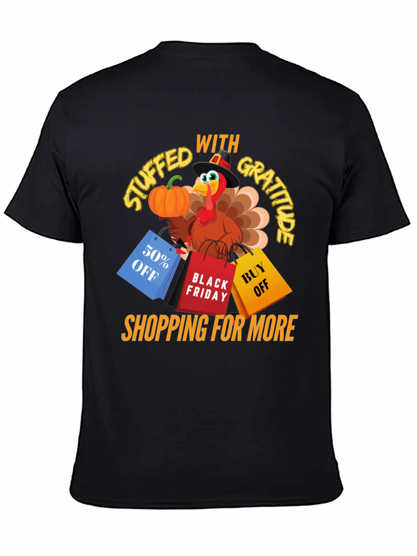 Thanksgiving Turkey Shopping T-Shirt