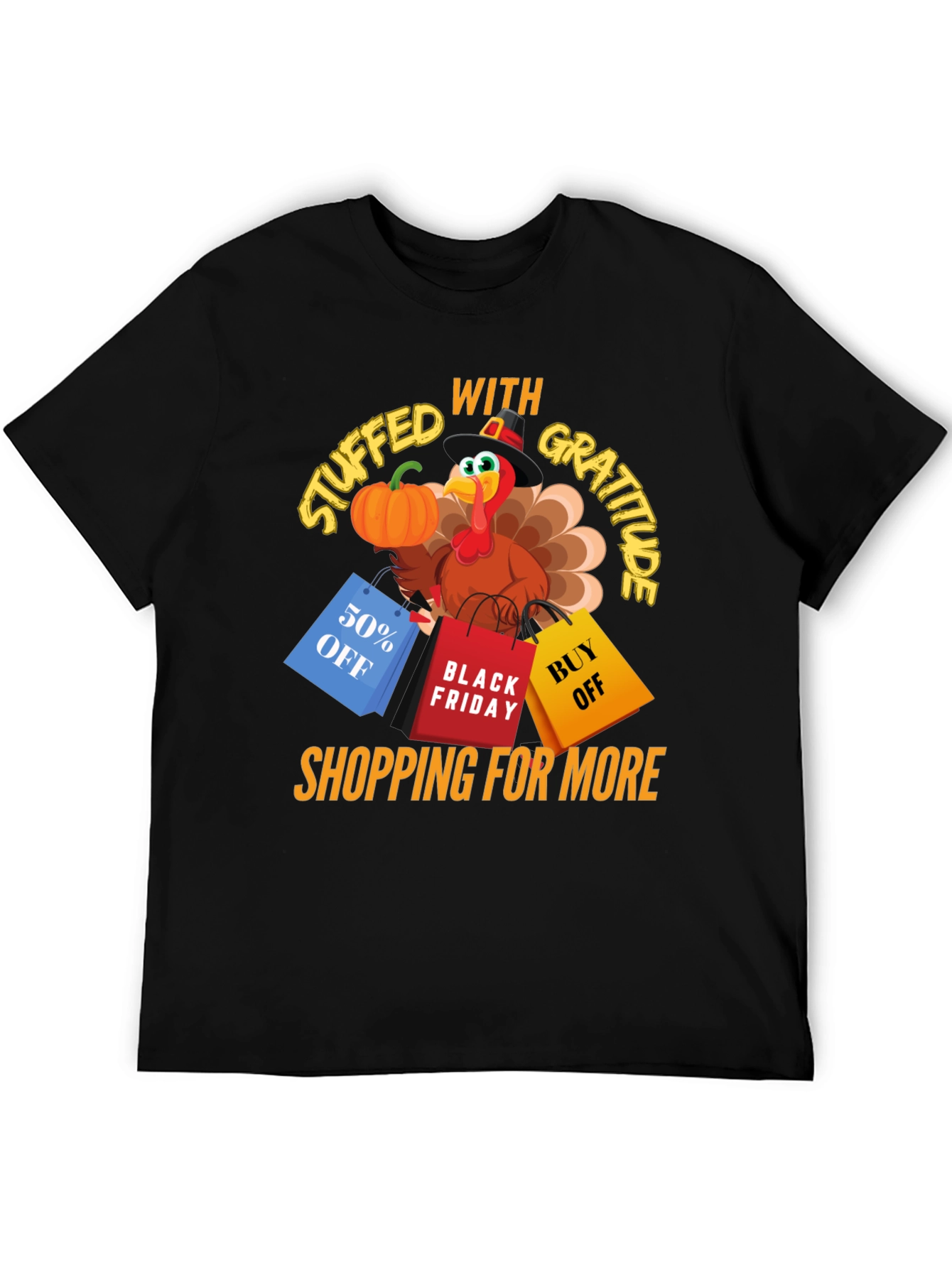 Thanksgiving Turkey Shopping T-Shirt