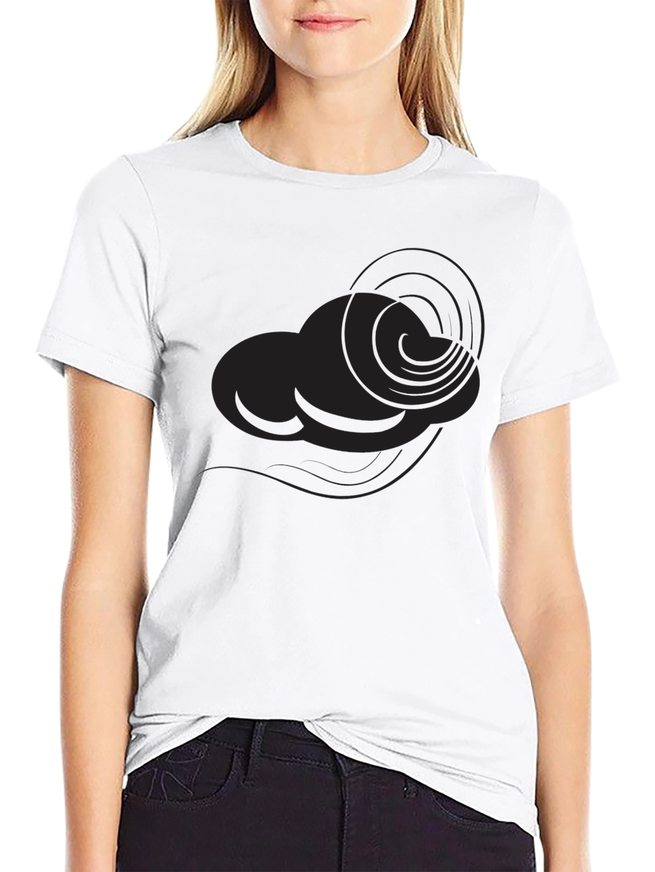 Mens Black Cloud Graphic Tee - Stylish Casual Wear