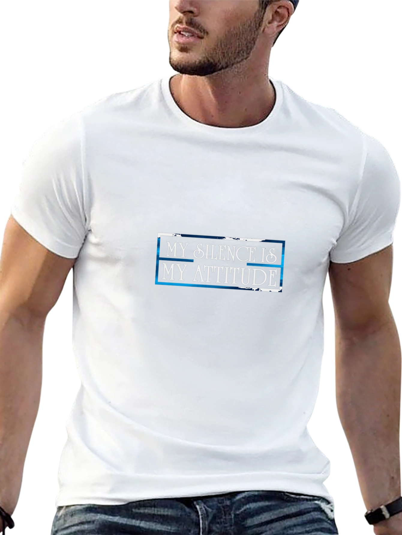My Silence Is My Attitude Graphic Tee