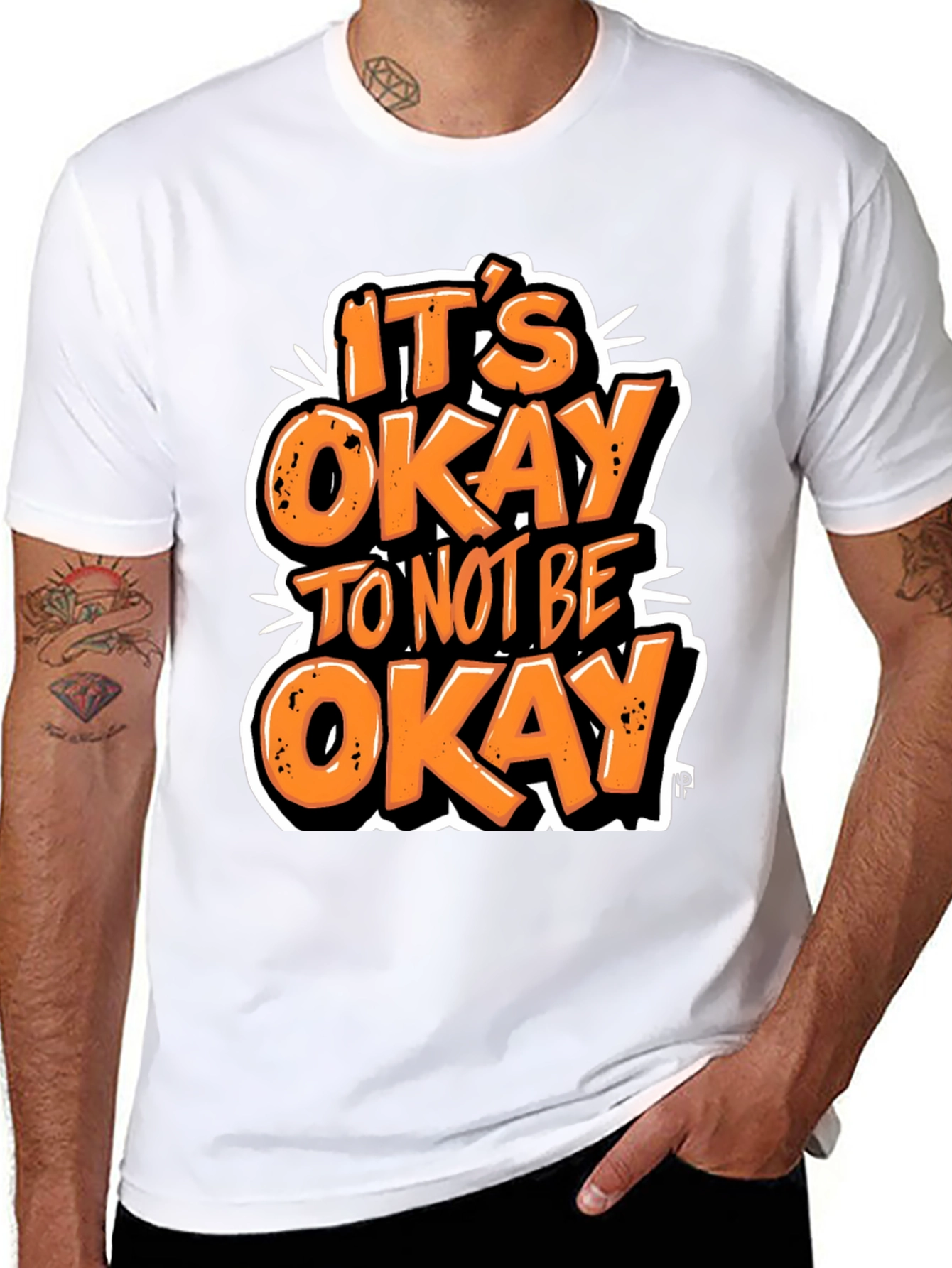Its Okay To Not Be Okay Graphic T-Shirt