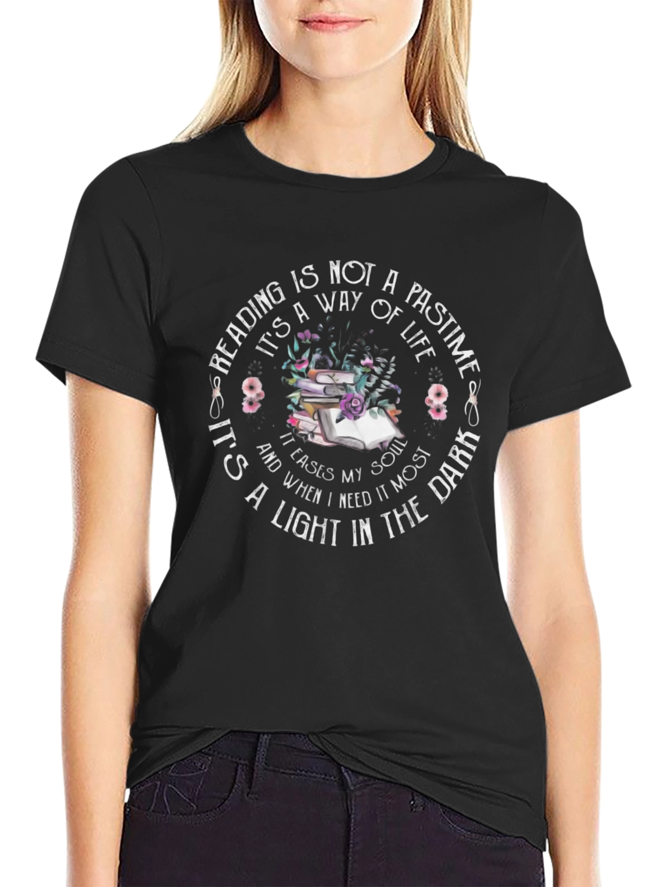 Reading is Not a Pastime Graphic Tee