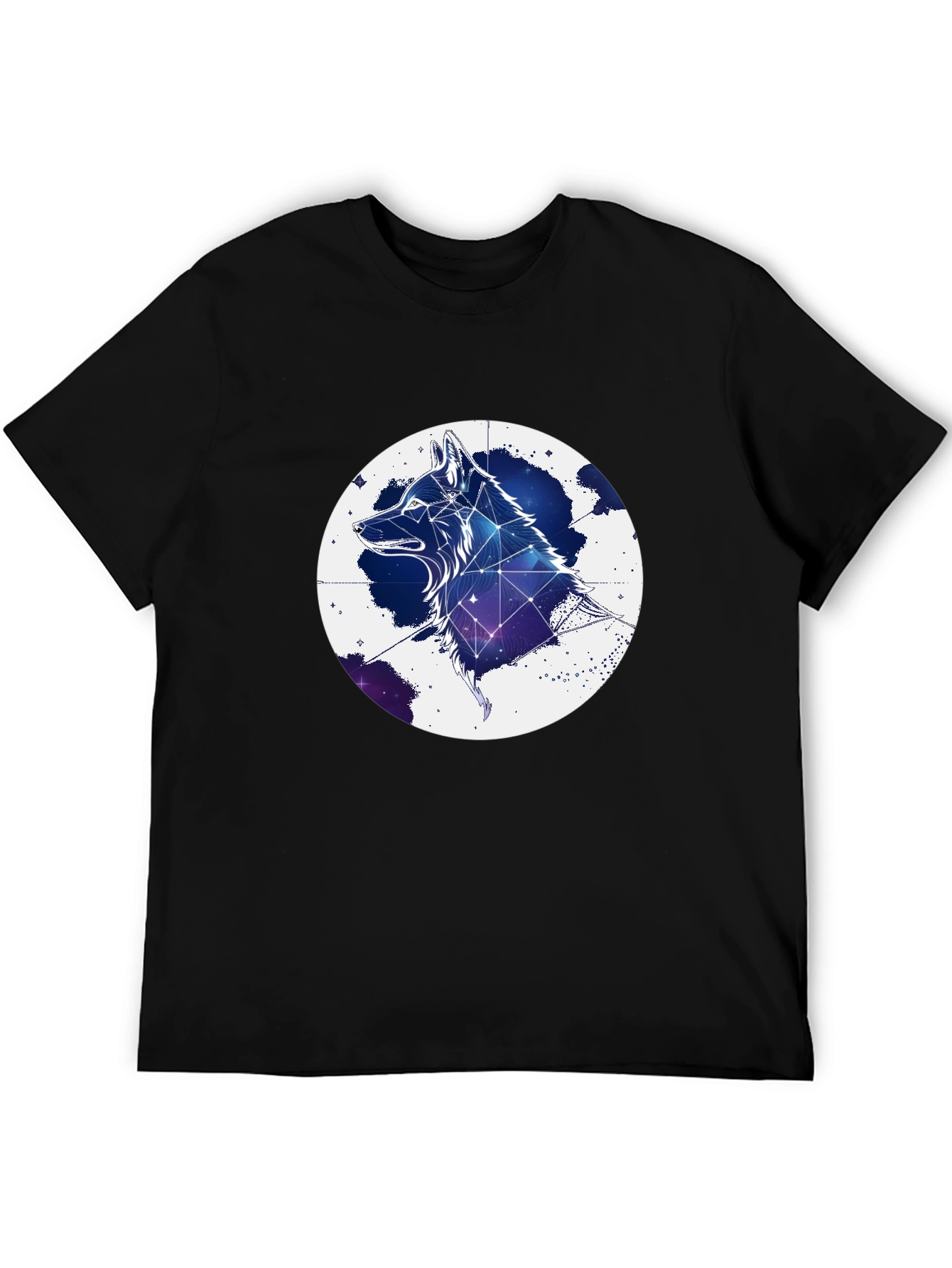 Cosmic Wolf T-Shirt - Mens Graphic Tee