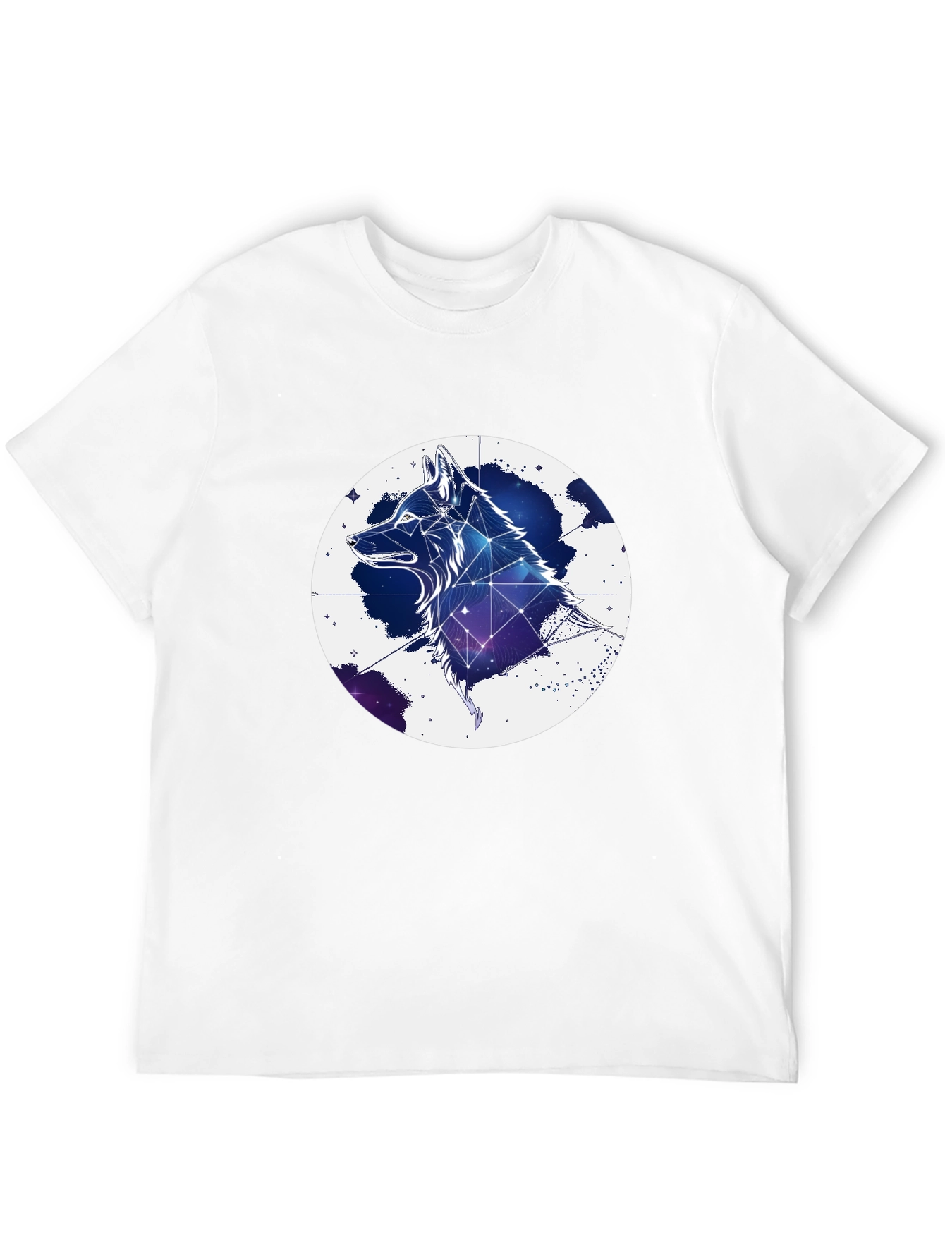 Cosmic Wolf T-Shirt - Mens Graphic Tee
